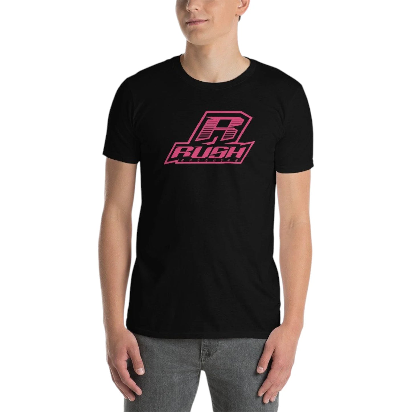 Rush Magenta Stacked - Unisex Tee - Dash Racegear