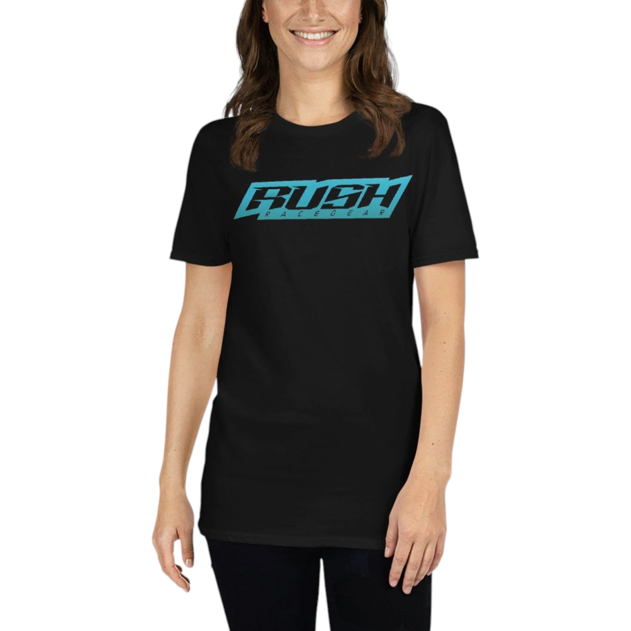 Rush Teal Fill Logo - Unisex Tee