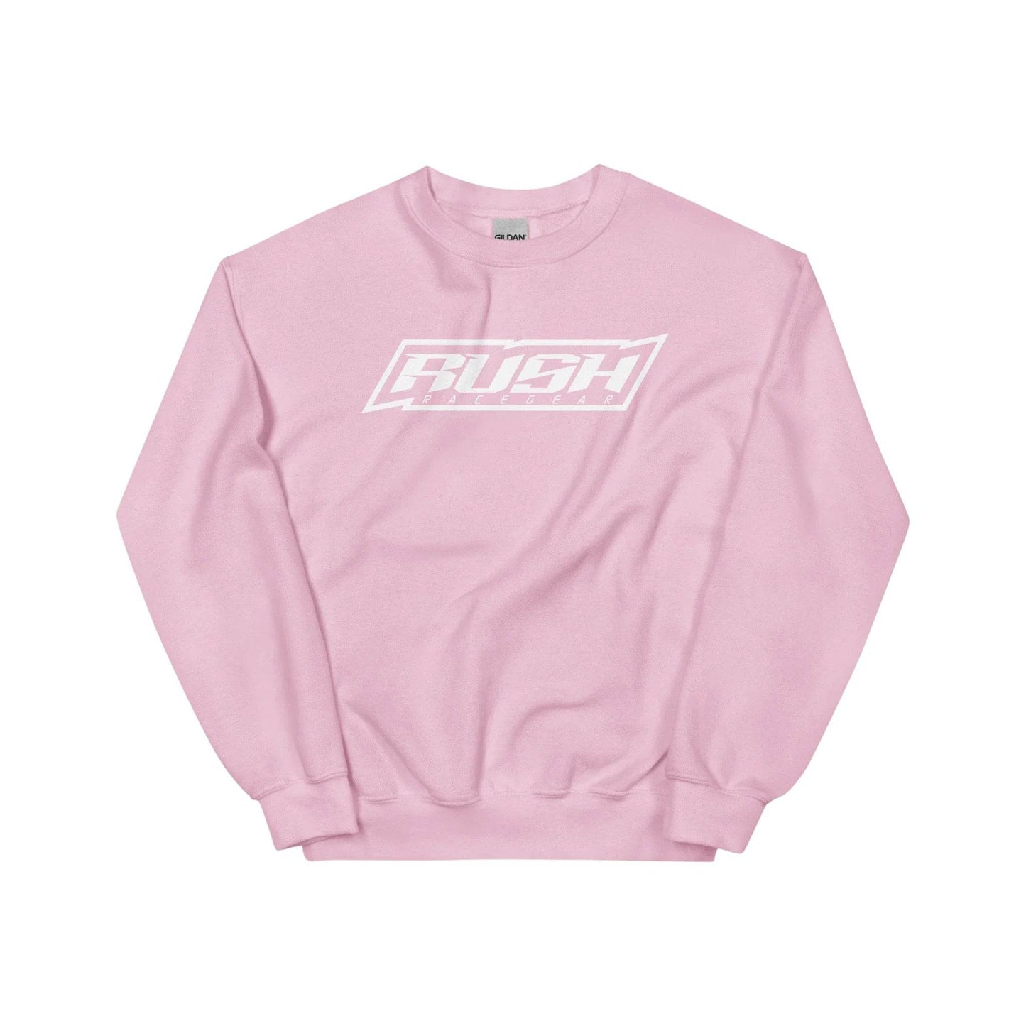 Rush White Logo Sweatshirt - Unisex - Dash Racegear