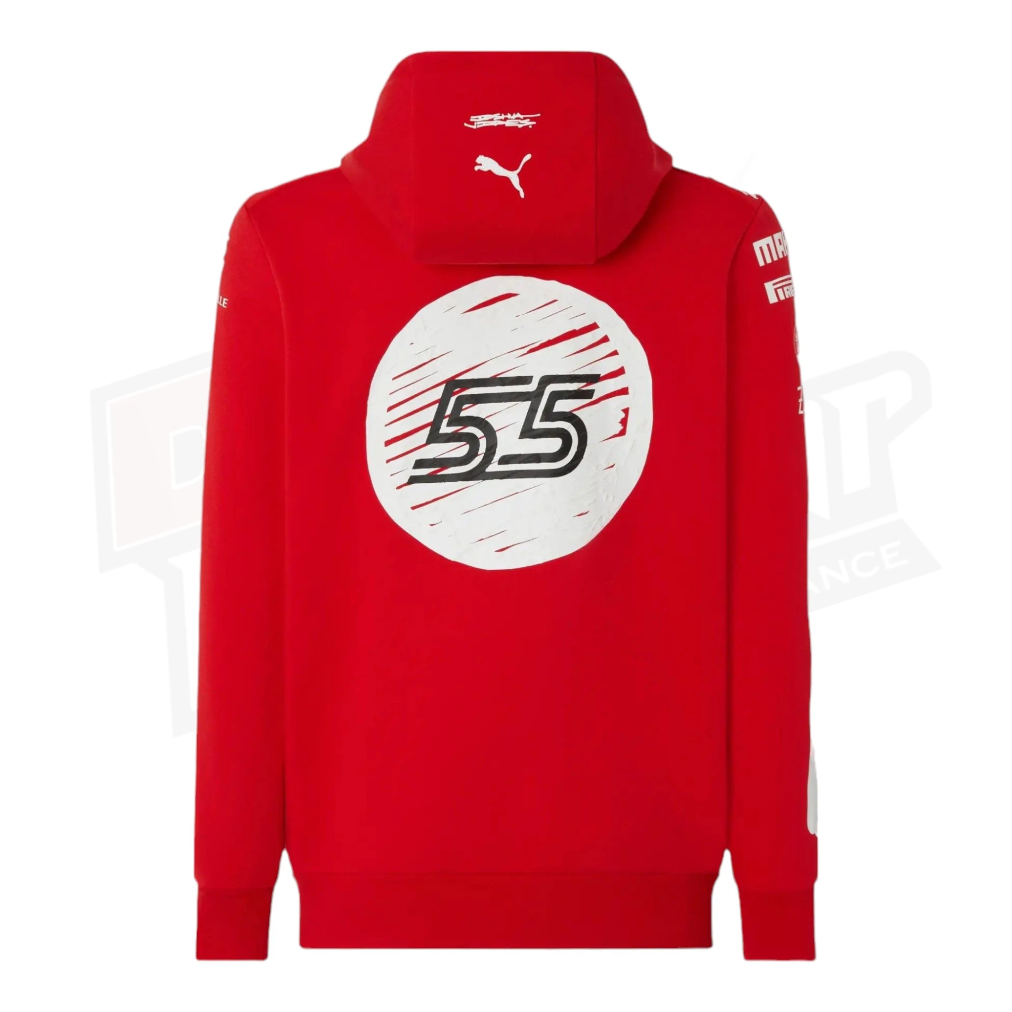 Scuderia Ferrari Carlos Sainz Puma hooded sweatshirt - Joshua Vides