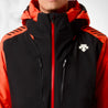 Ski Jacket Descente Nigel Orange/Black- 2023/24 - Dash Racegear 