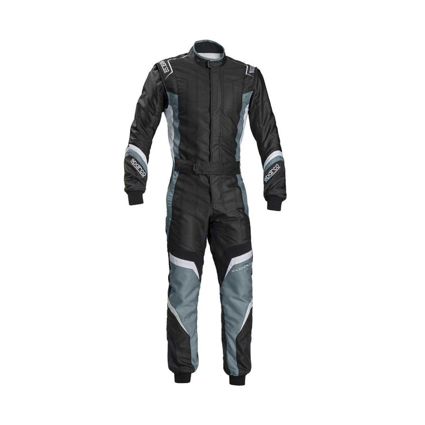 Sparco X-Light KS-7 Kart-Suit Black/Grey - DASH CIK-Homologation - Dash Racegear