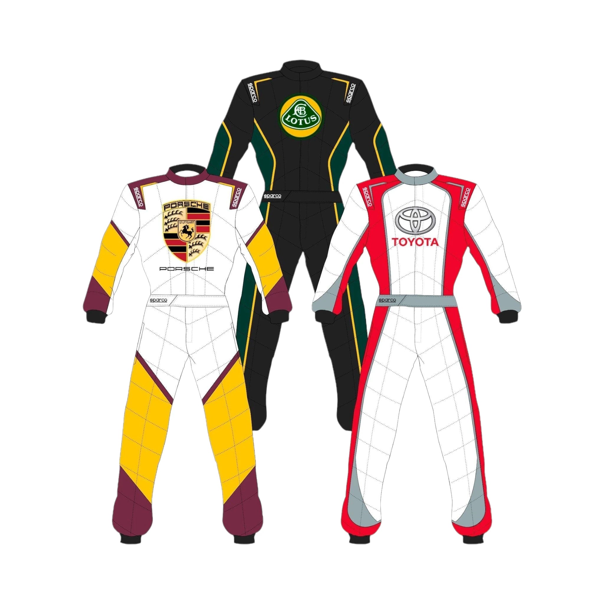 Sparco Custom Easy Sprint Custom Design Race Suit SFI 3.2A5