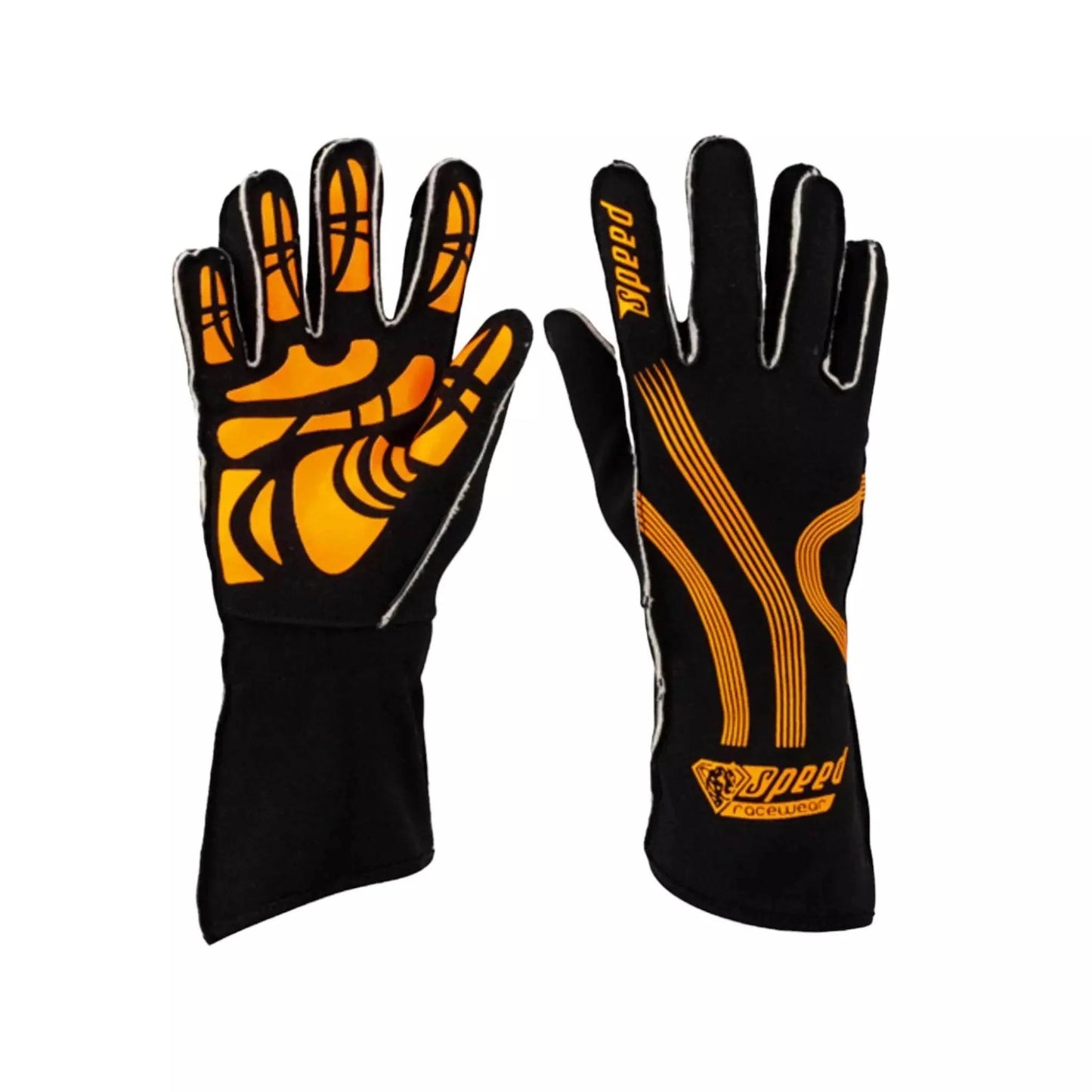 Speed handschoenen Adelaide G-1 black/fluo orange - Dash Racegear