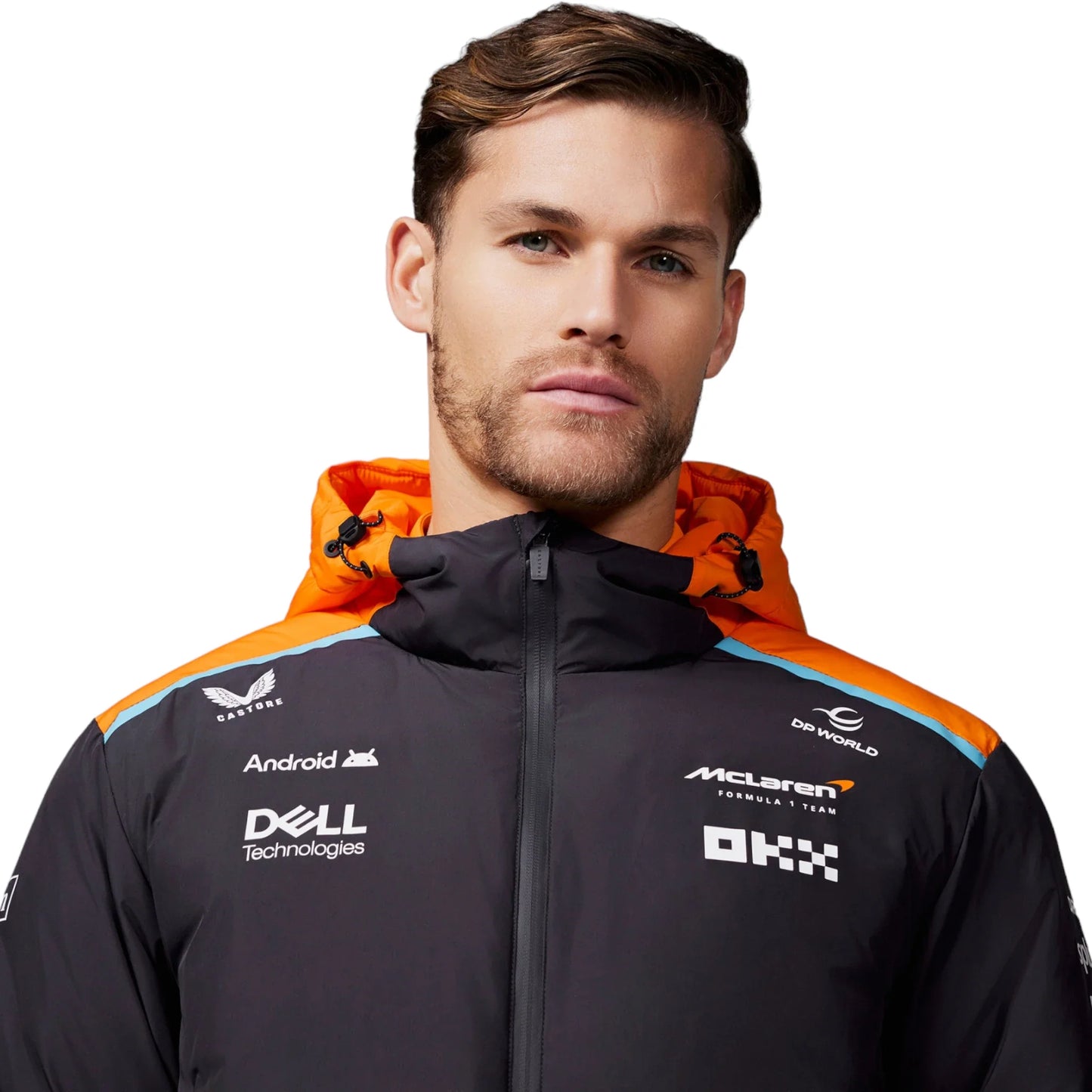 Unisex Official Teamwear Longline Padded Jacket Formula 1 - Dash Racegear
