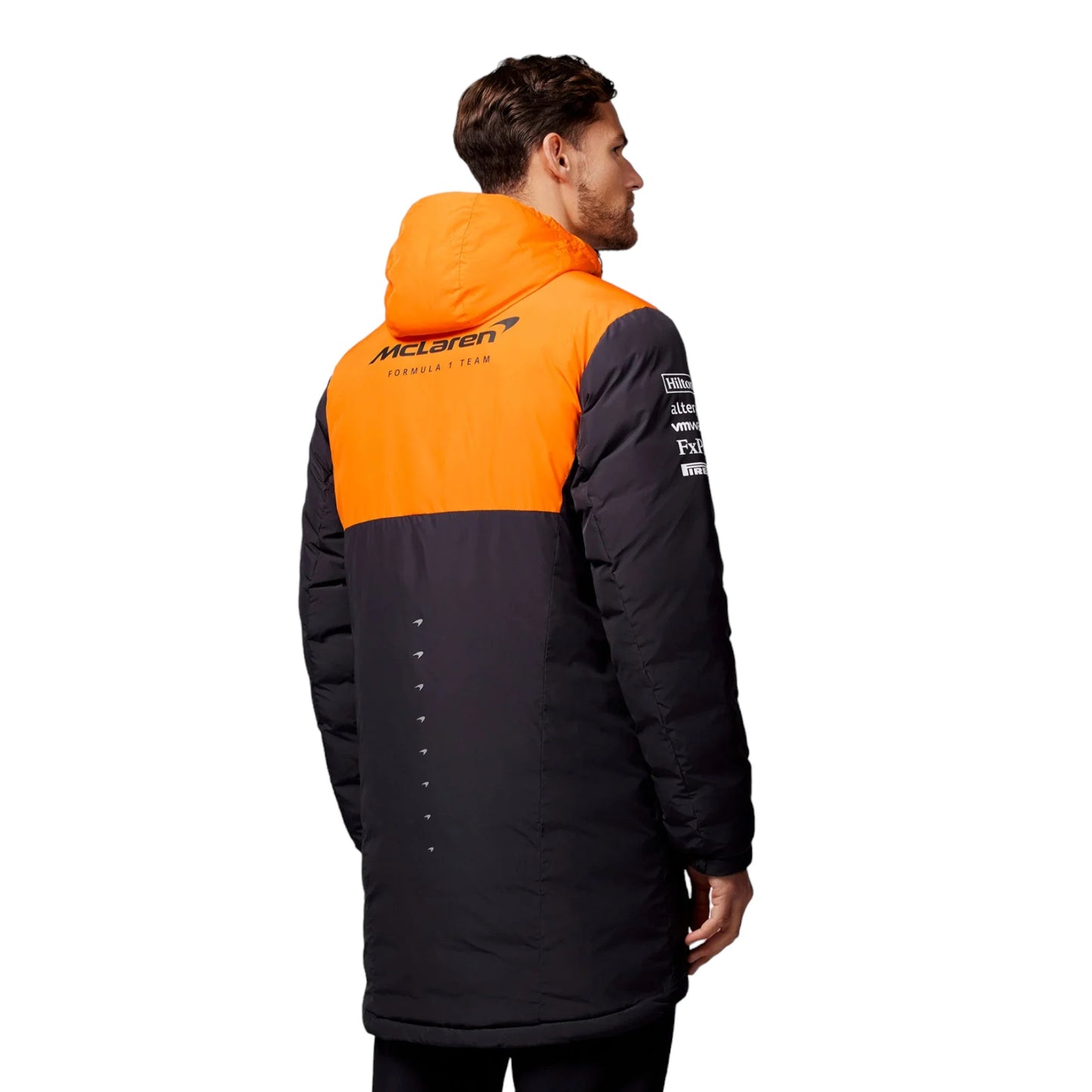 Unisex Official Teamwear Longline Padded Jacket Formula 1 - Dash Racegear
