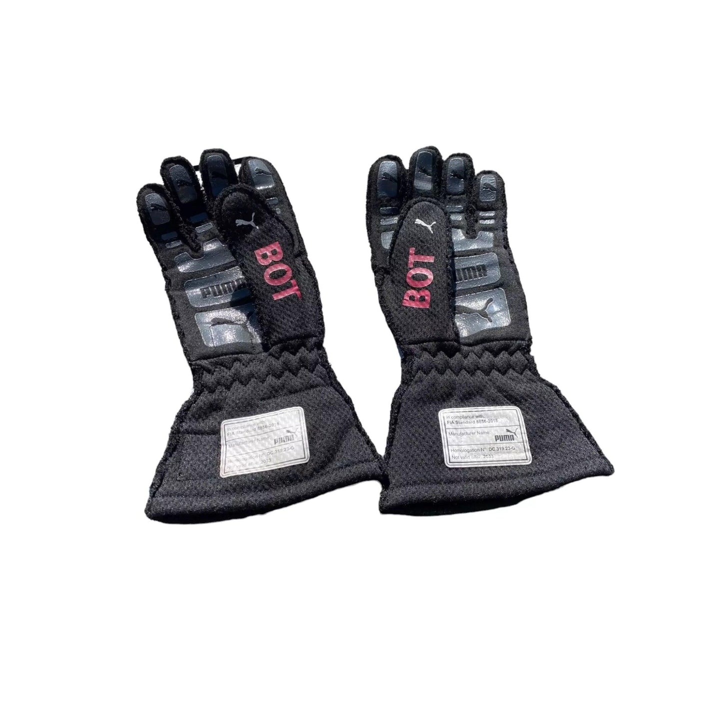 2023 Valtteri Bottas Miami Race Gloves - Dash Racegear