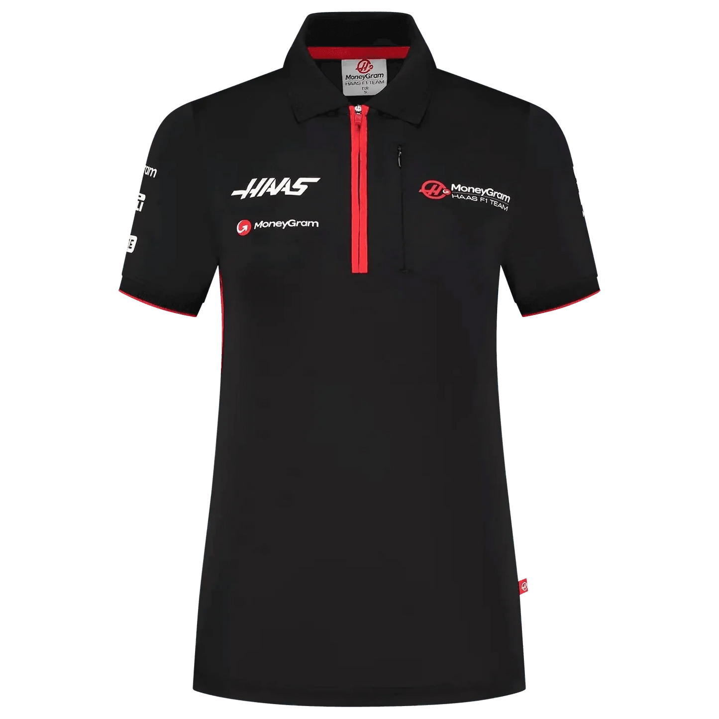 Women’s Fitted Polo Haas F1 Team - Dash Racegear