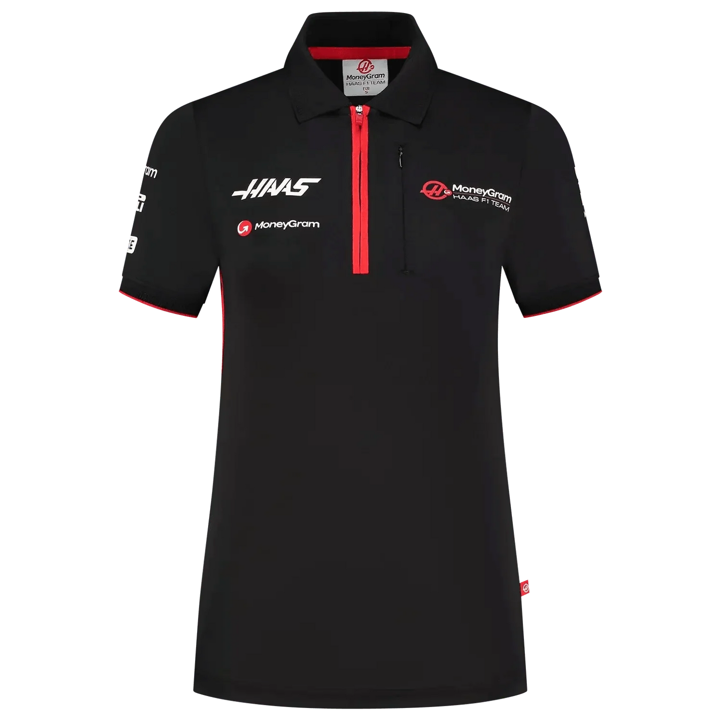 Women’s Fitted Polo Haas F1 Team - Dash Racegear