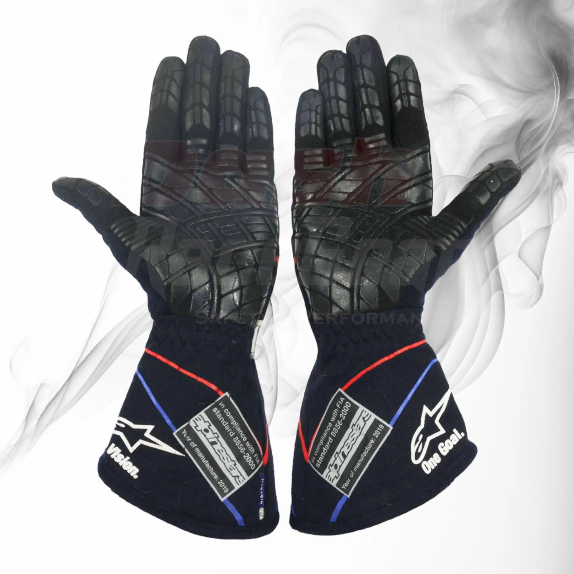 2019 Alexander Albon F1 Race gloves - Toro Rosso - Dash Racegear 