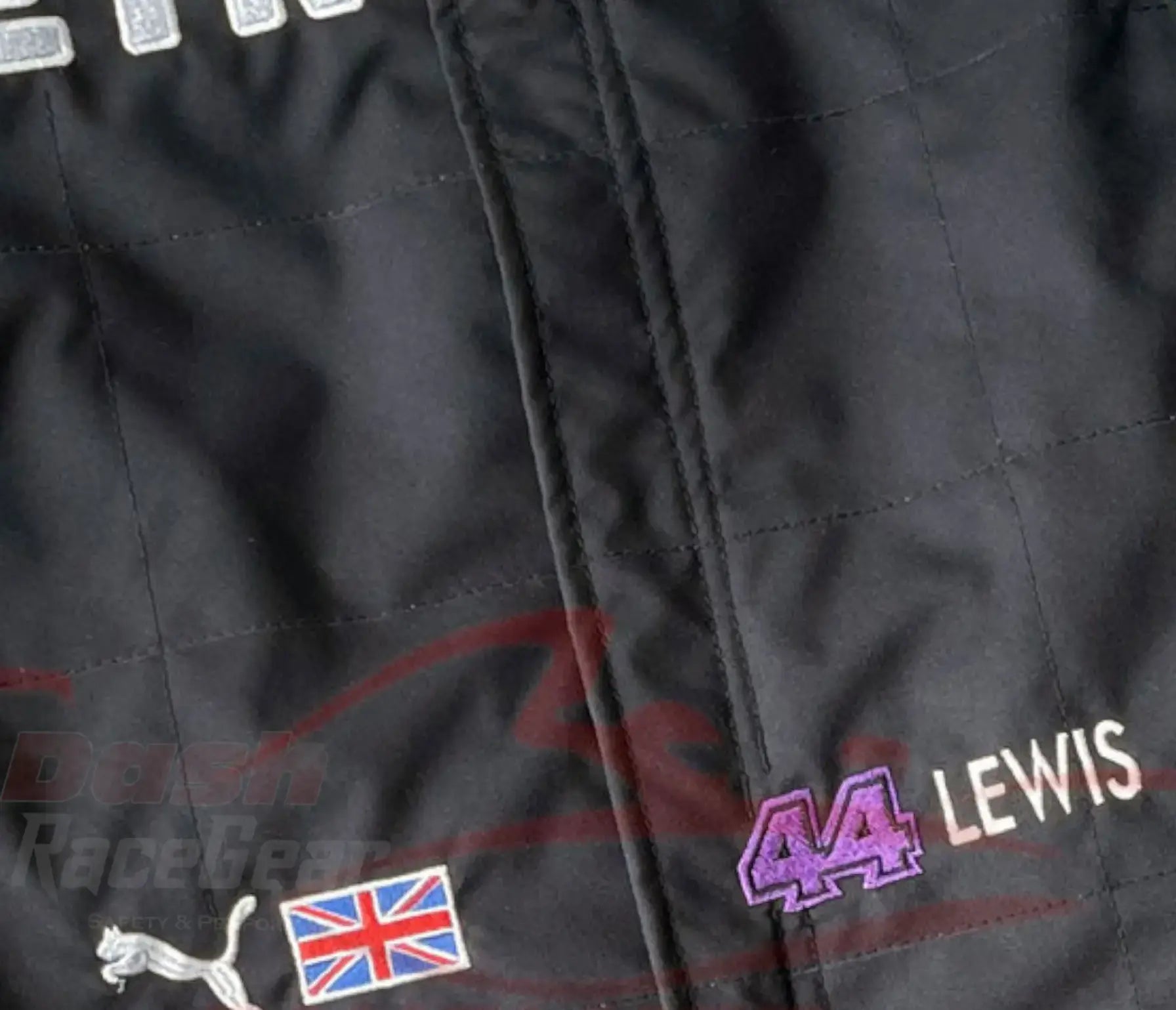 2021 Lewis Hamilton Mercedes Benz F1 Embroidered Race Suit