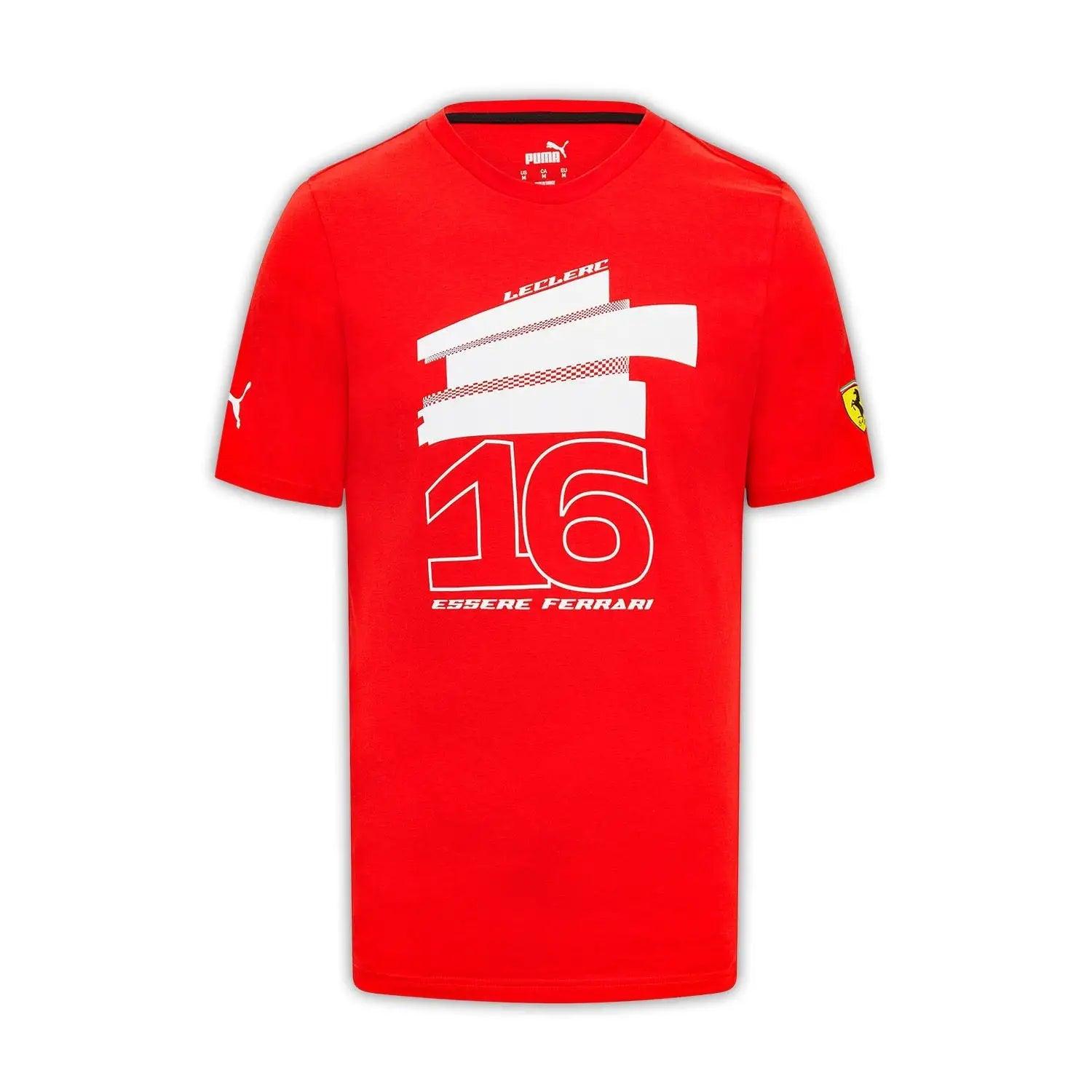 Scuderia Ferrari 2023 Leclerc T-Shirt Dash racegear