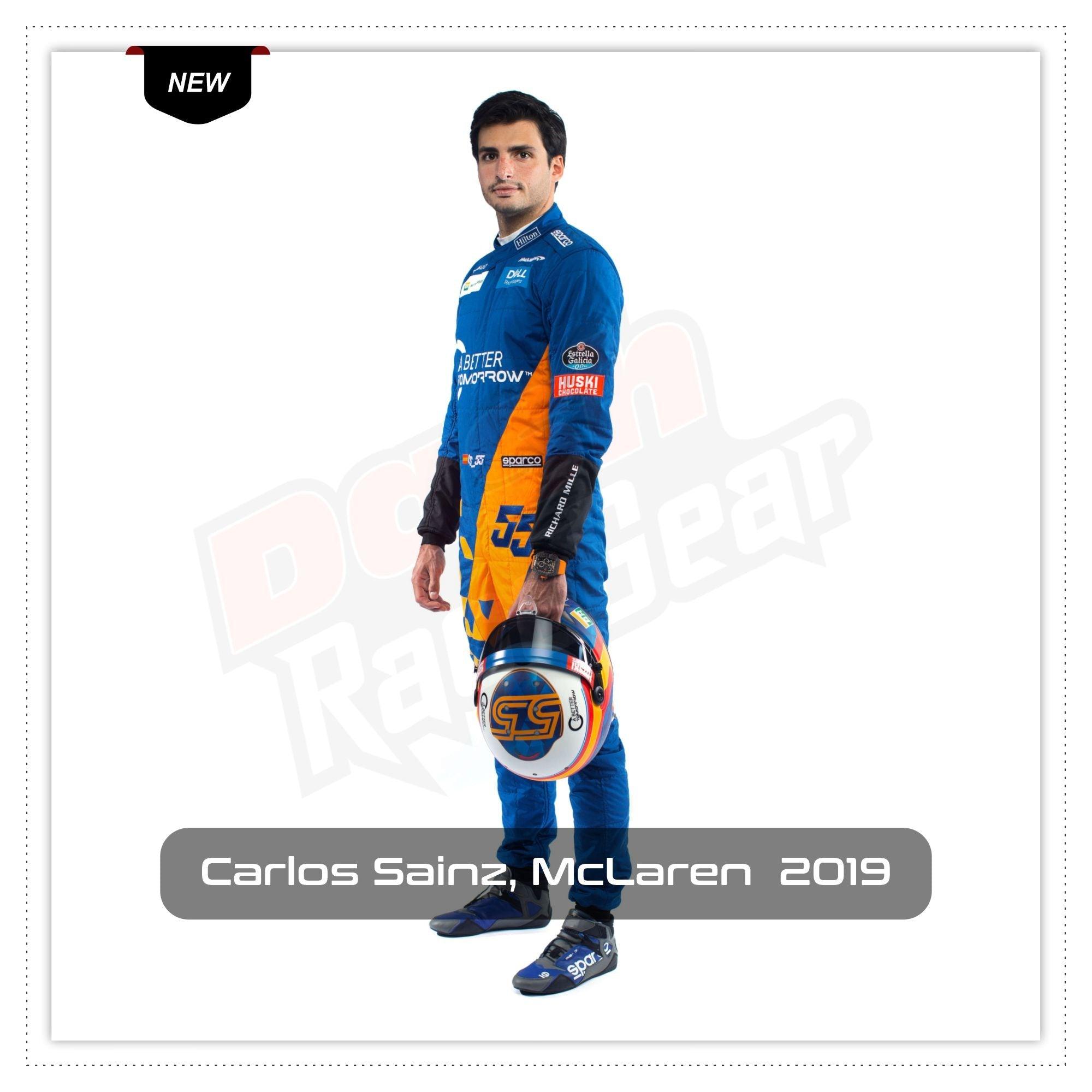 Carlos Sainz McLaren 2019 Race Suit DASH RACEGEAR