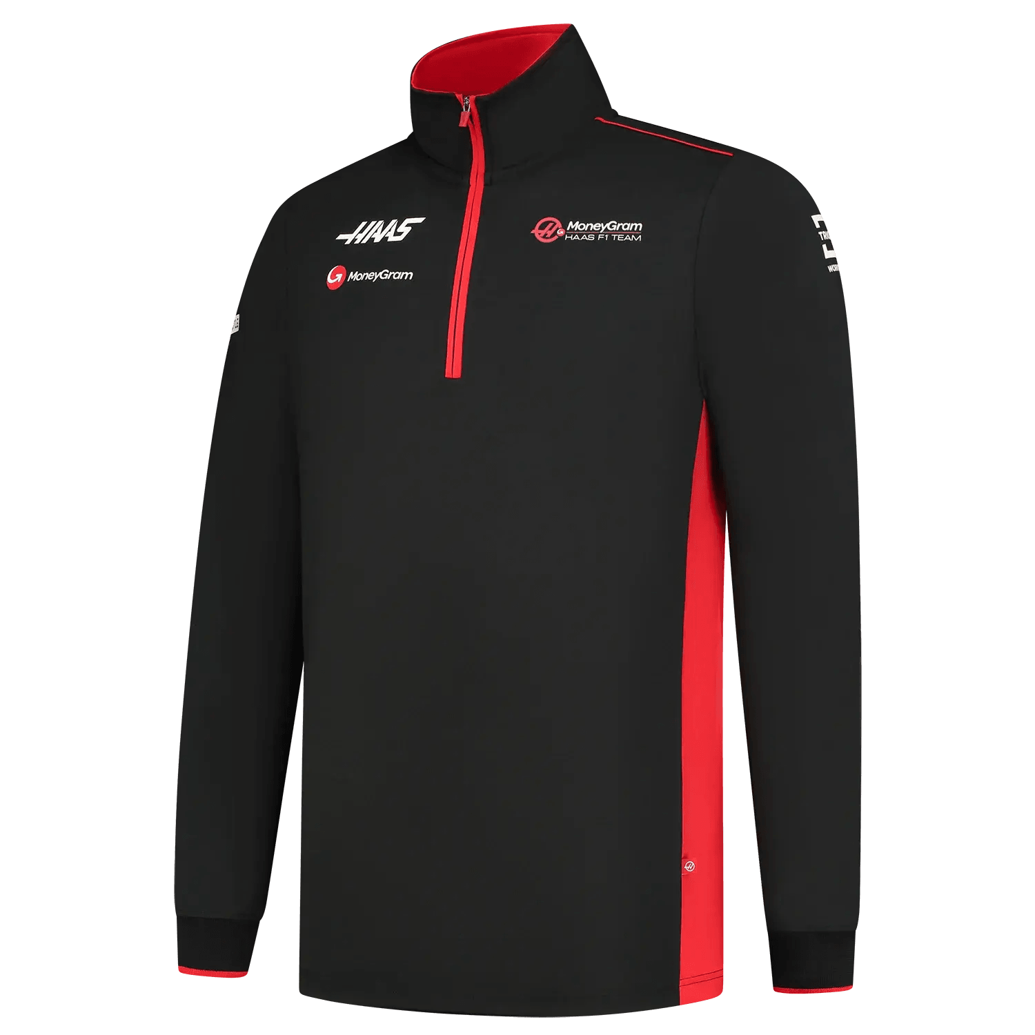 Fitted Zip Sweater / Haas F1 Team DASH RACEGEAR
