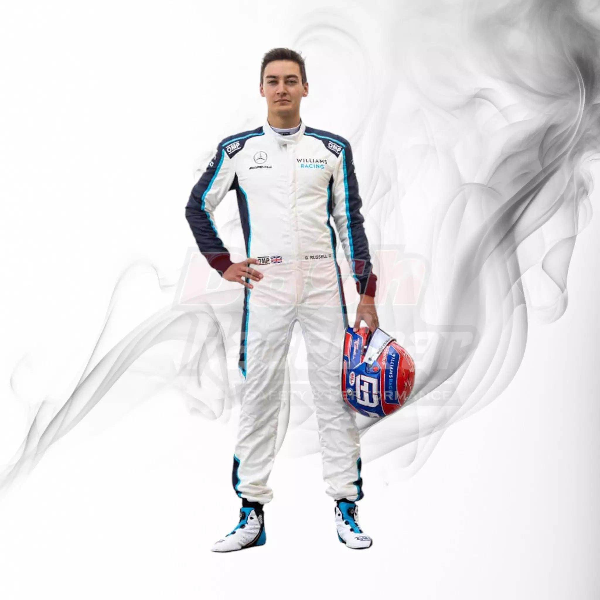 2021 George Russell Williams Racing F1 Race Suit - Dash Racegear 