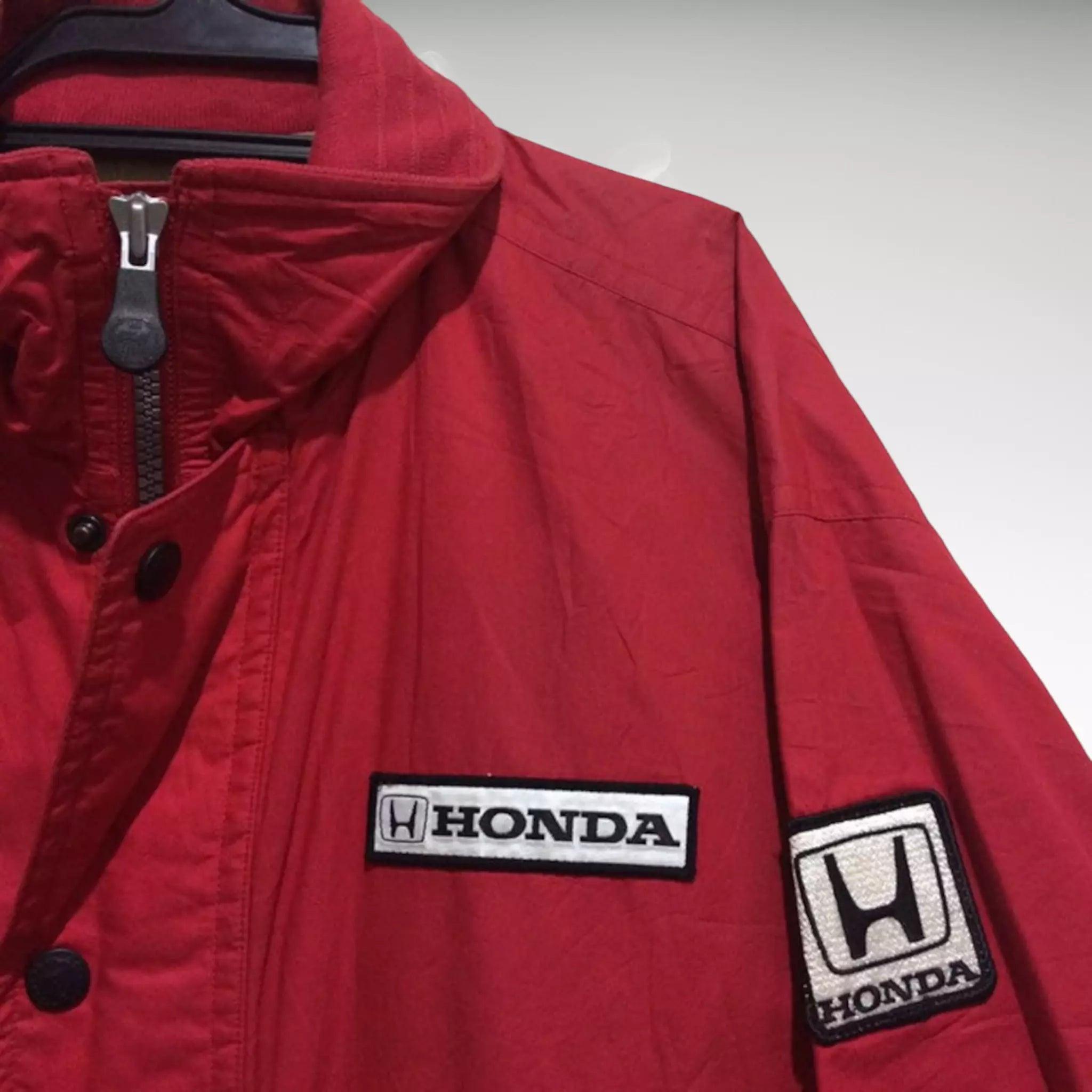 Honda Grand-Prix Vintage Racing Embroidered Formula 1 Team Jacket - Dash Racegear 