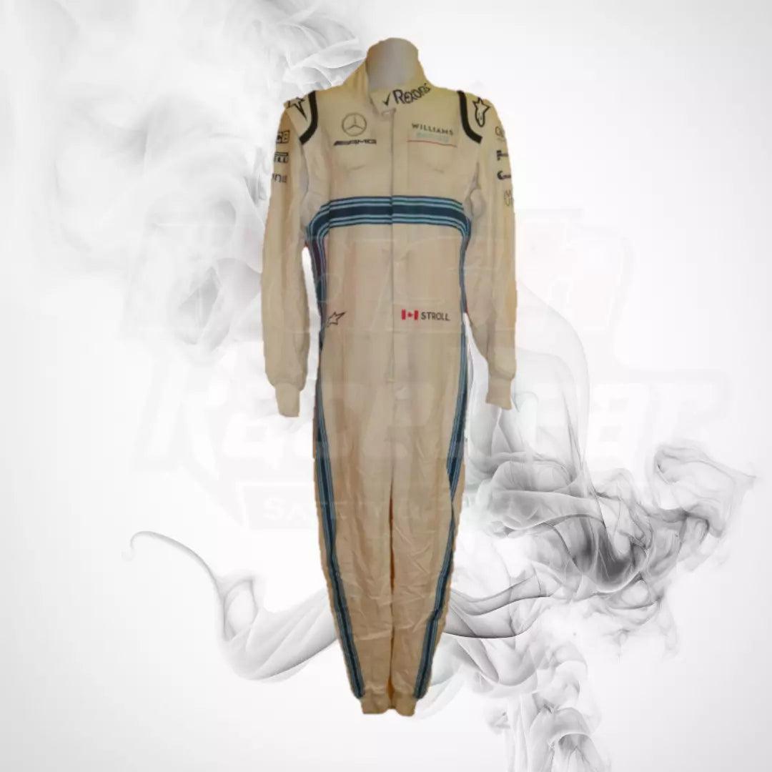 2018 Lance Stroll Abu Dhabi GP Williams race suit - Dash Racegear 