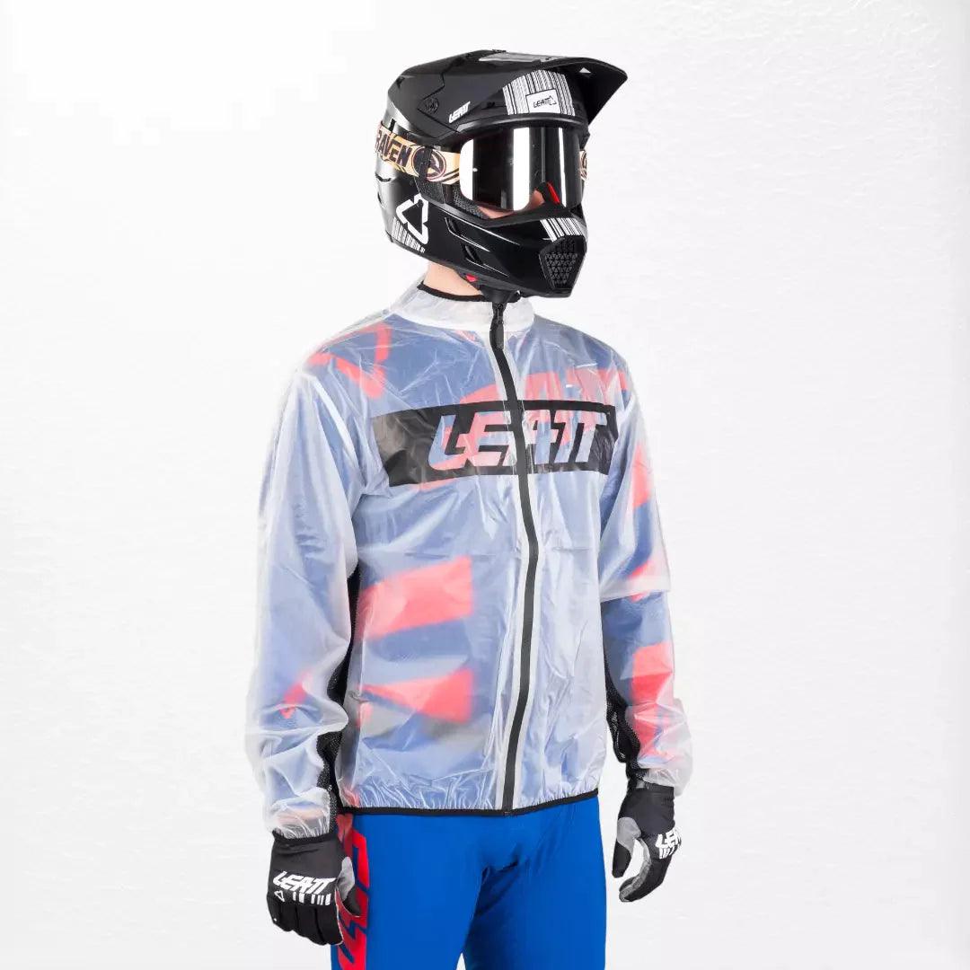 Leatt Race Cover Rain Jacket Translucent - Dash Racegear 
