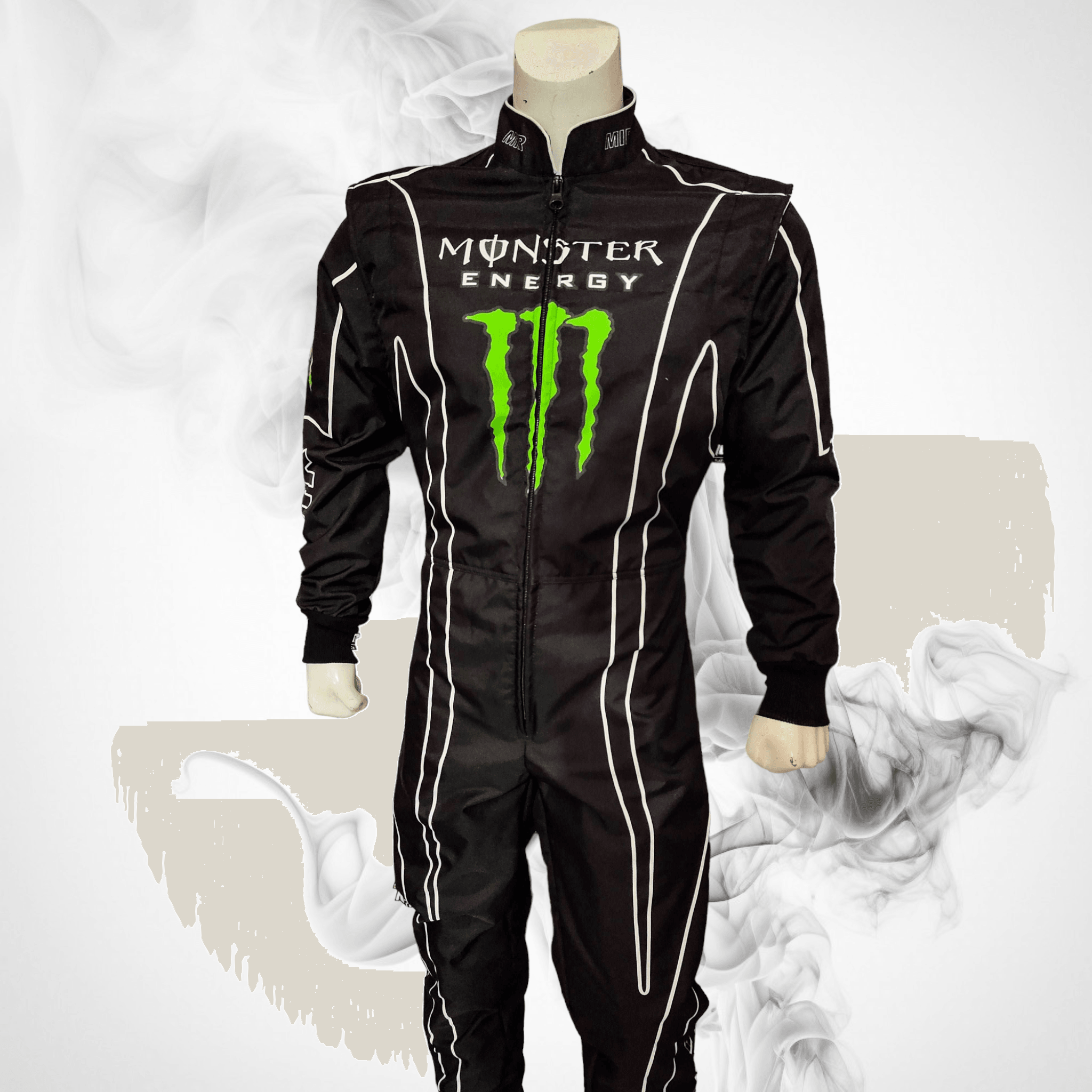 Monster energy Sublimation Printed Race Suit DASH RACEGEAR