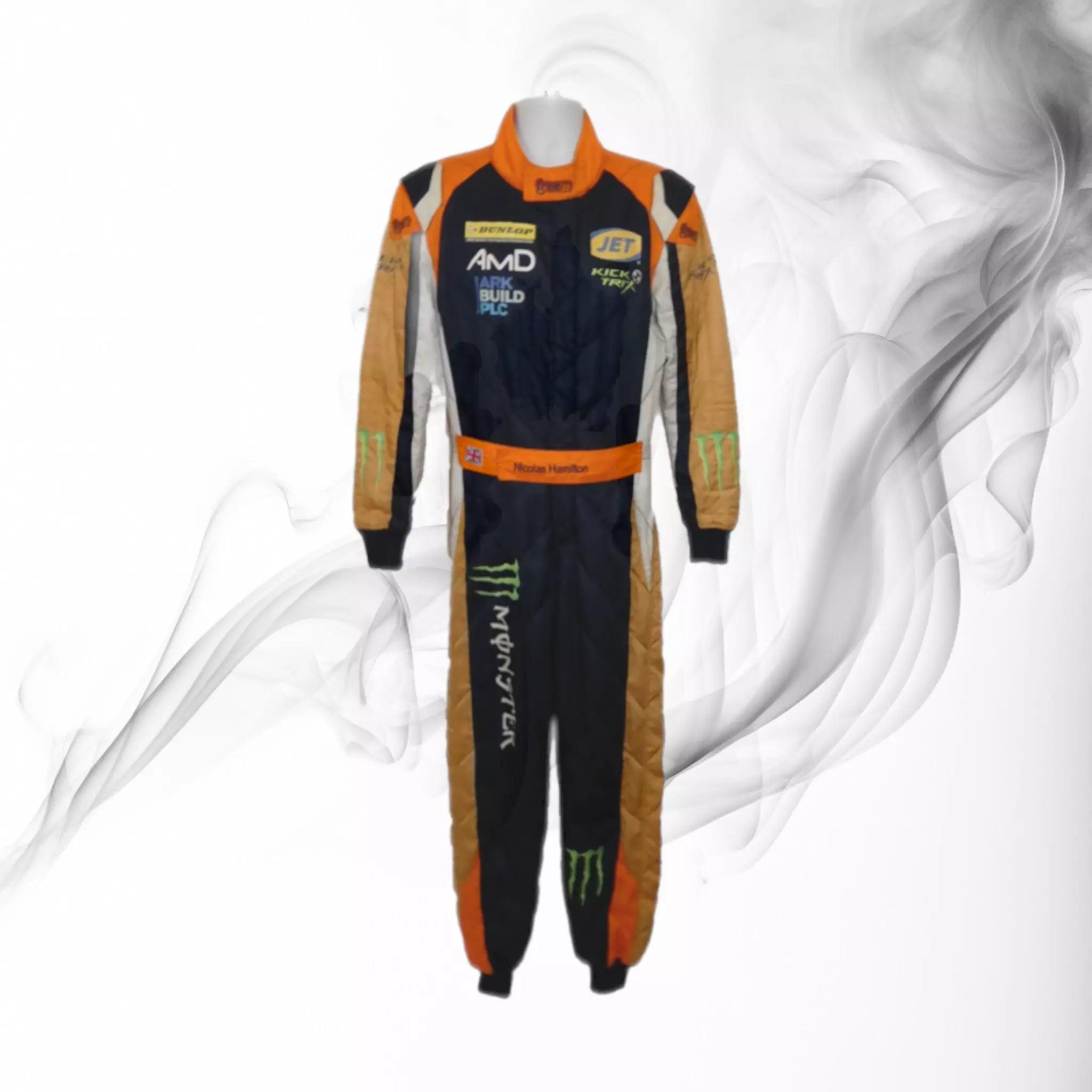 Nicolas Hamilton (Brother of Lewis) 2015 British Touring Car Championship race suit - Dash Racegear 