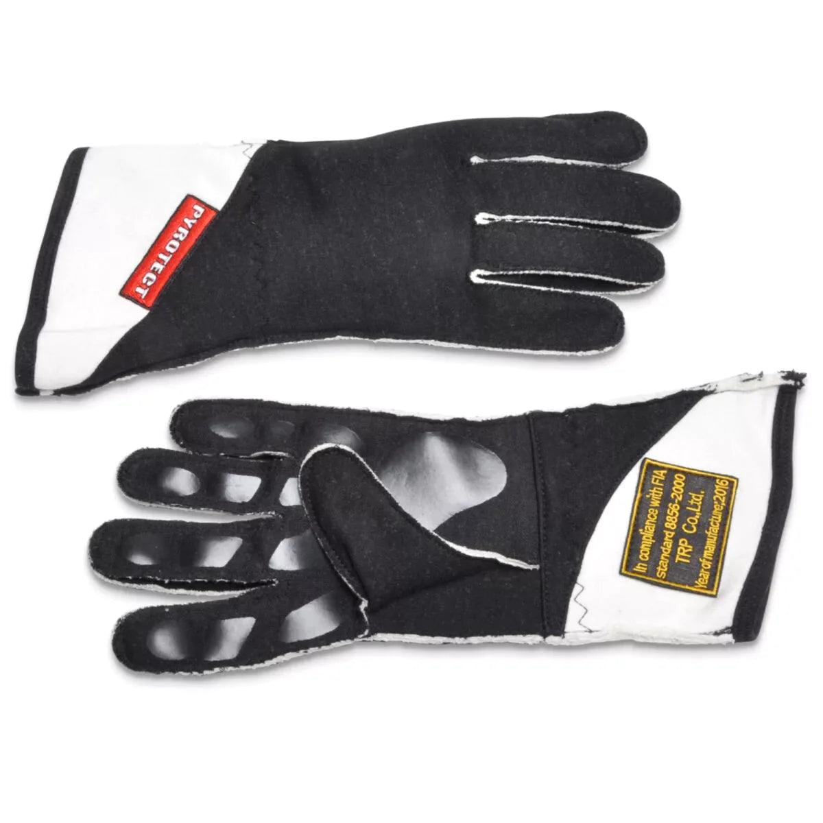 Pro One Reverse Stitch 2 Layer FIA Gloves Dash racegear