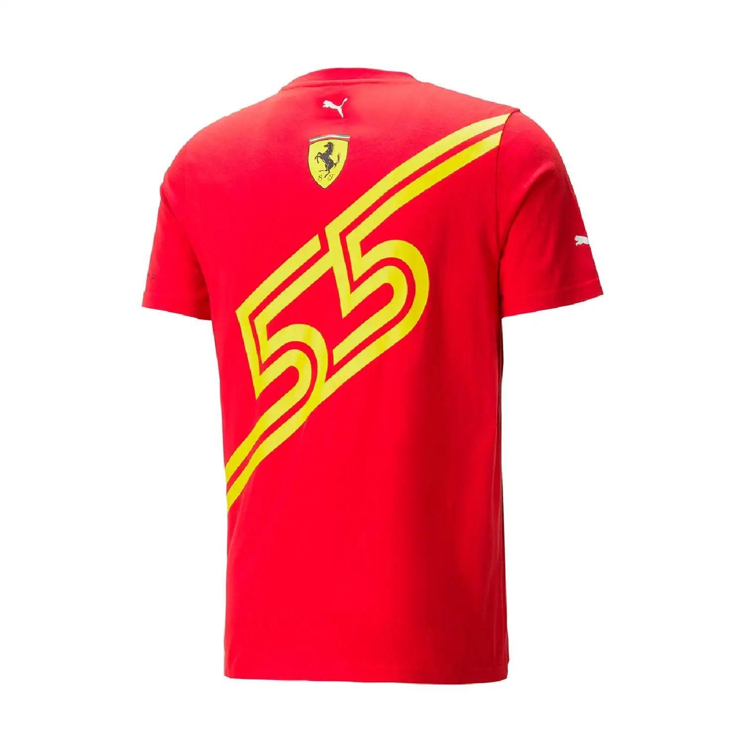 Scuderia Ferrari Sainz 2023 Spanish GP T-Shirt Dash racegear