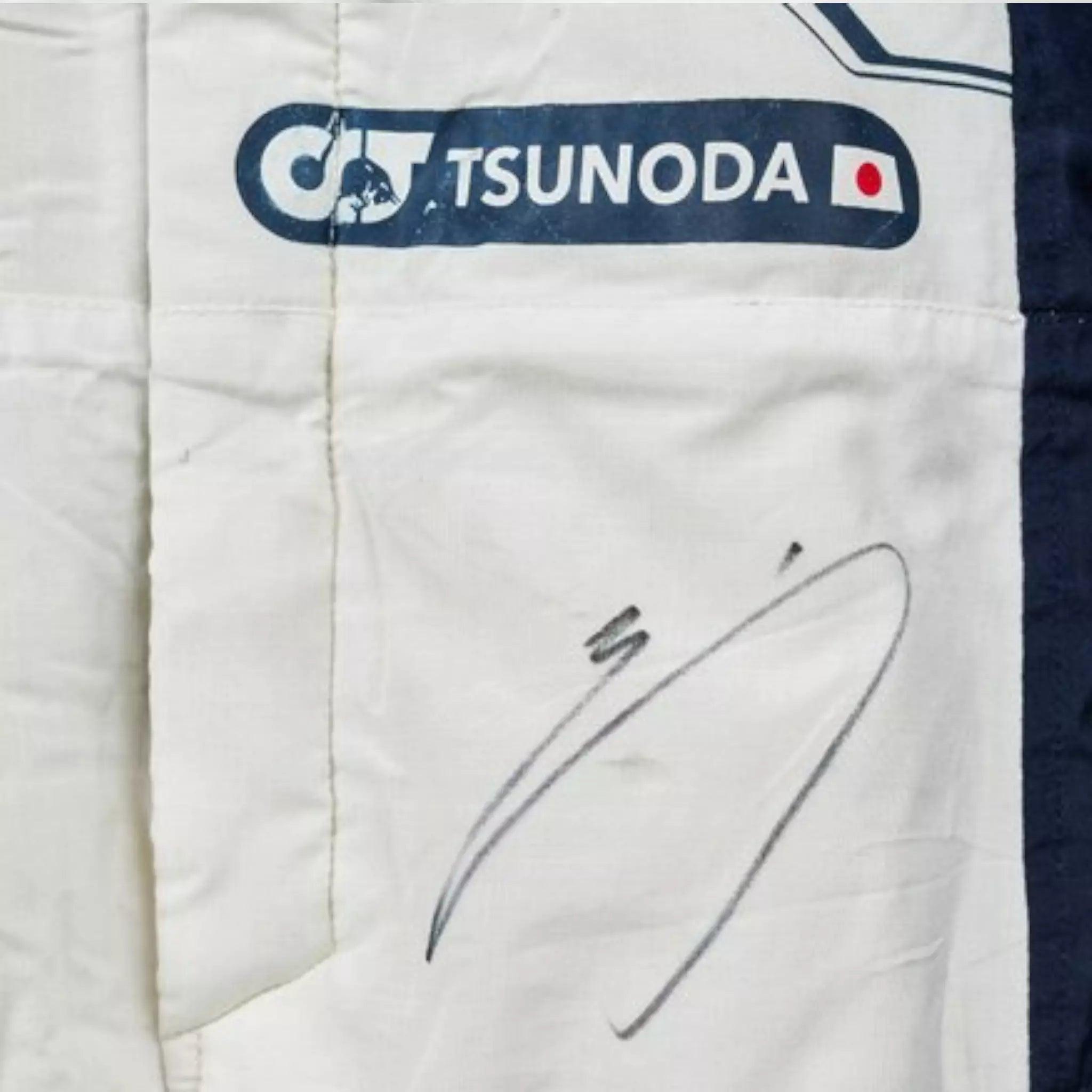 2022 Yuki Tsunoda Scuderia AlphaTauri F1 Race Suit - Dash Racegear 