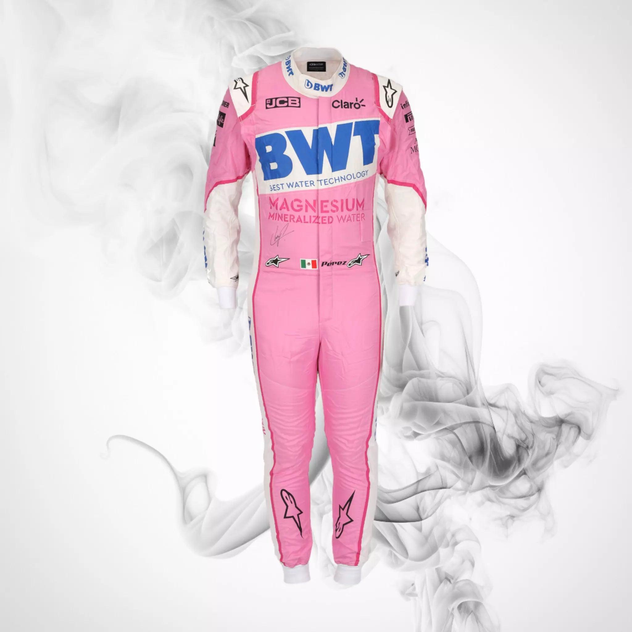 Sergio Pérez 2020 BWT Racing Point F1 Team Race Suit DASH RACEGEAR