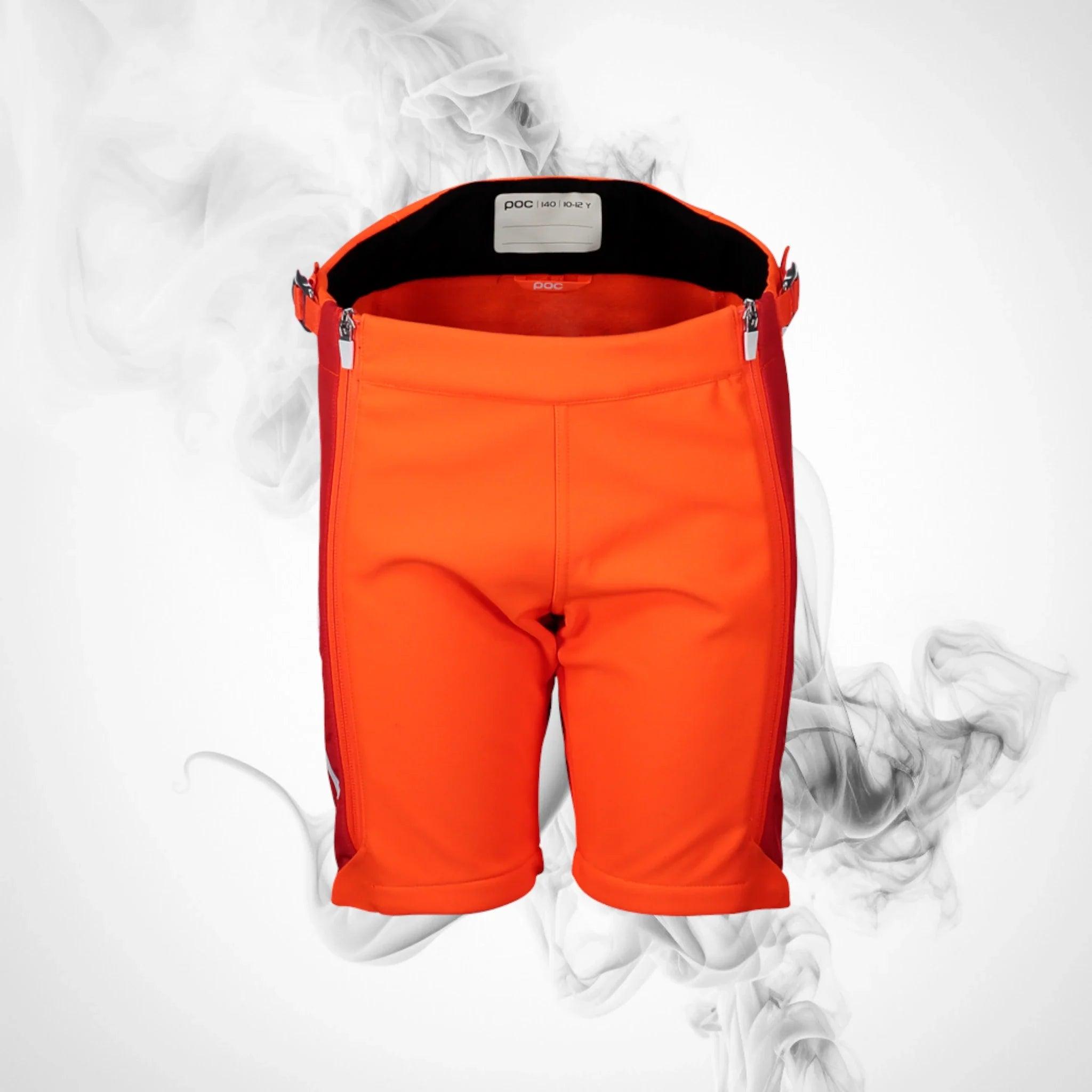 Ski POC Race Shorts Jr Fluorescent Orange - Dash Racegear 