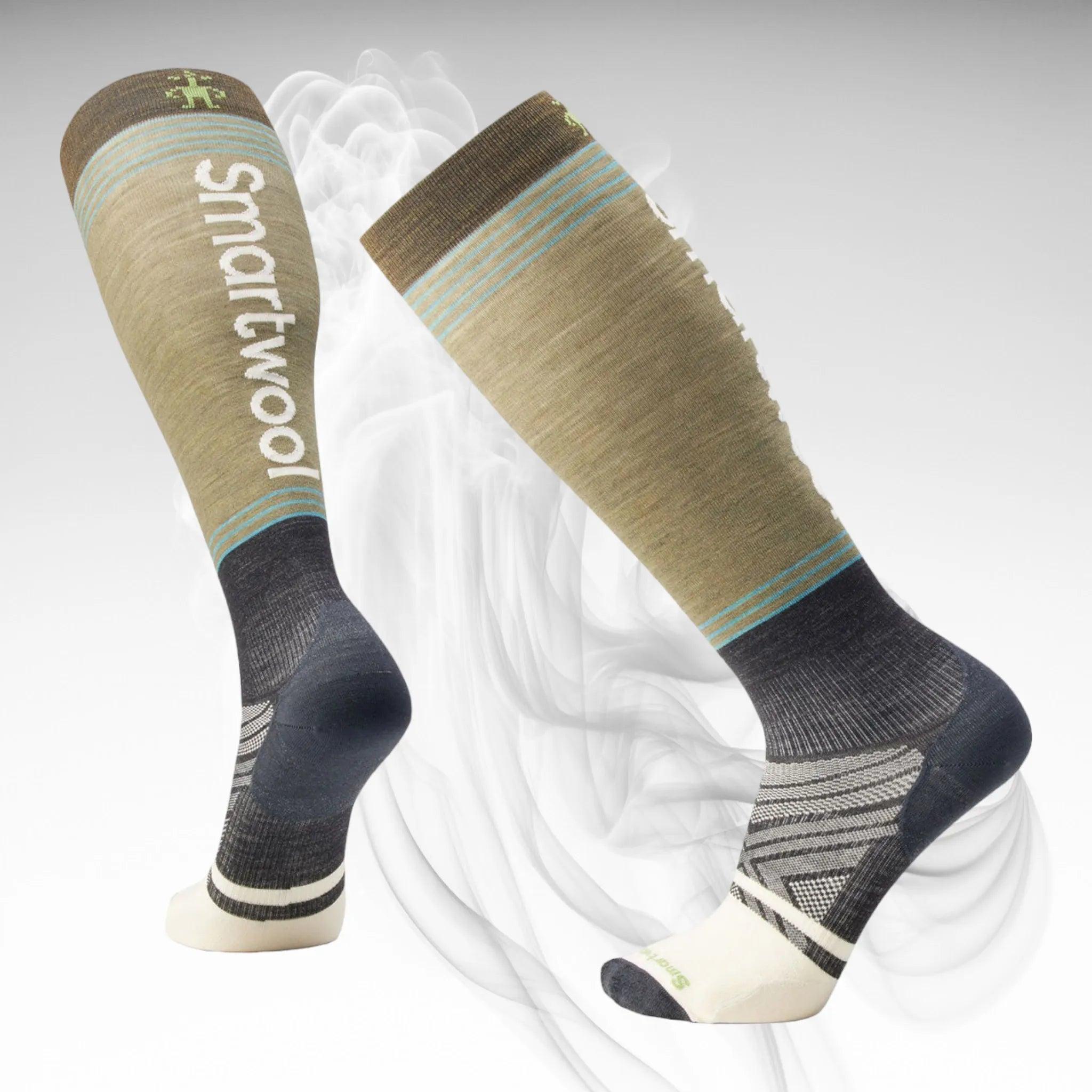 Smartwool Men's Zero Cushion Logo Ski Sock - Dash Racegear 