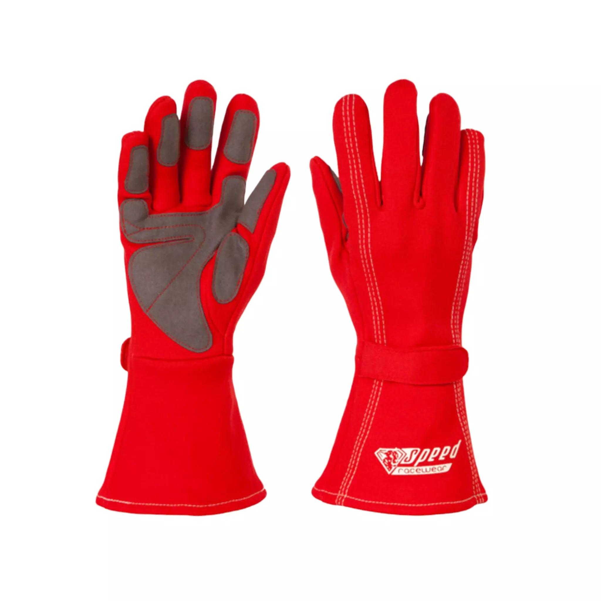 Speed gloves Auckland G-1 Red DASH RACEGEAR