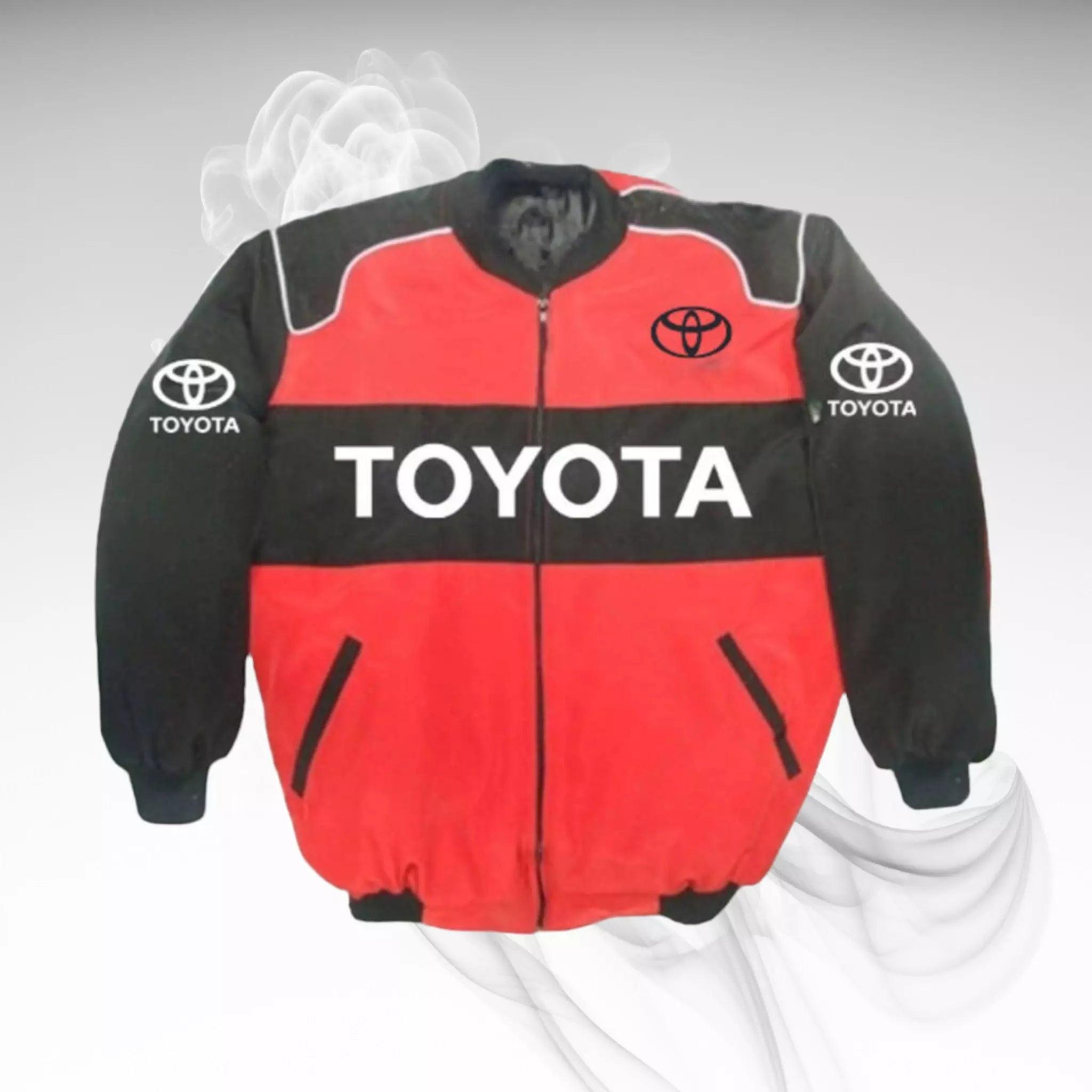 Toyota Embroidered Vintage Racing Jacket - Dash Racegear 