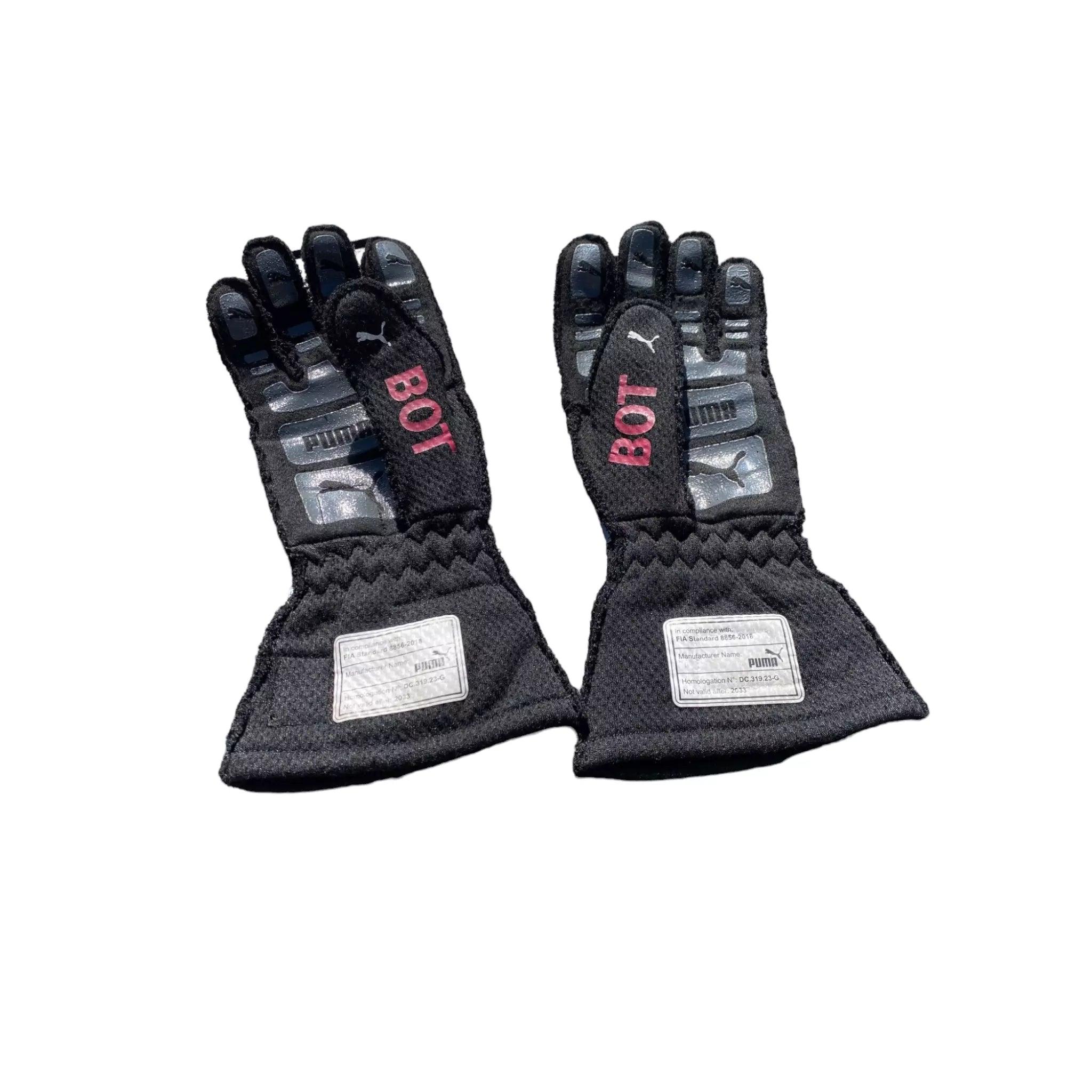 2023 Valtteri Bottas Miami Race Gloves - Dash Racegear 