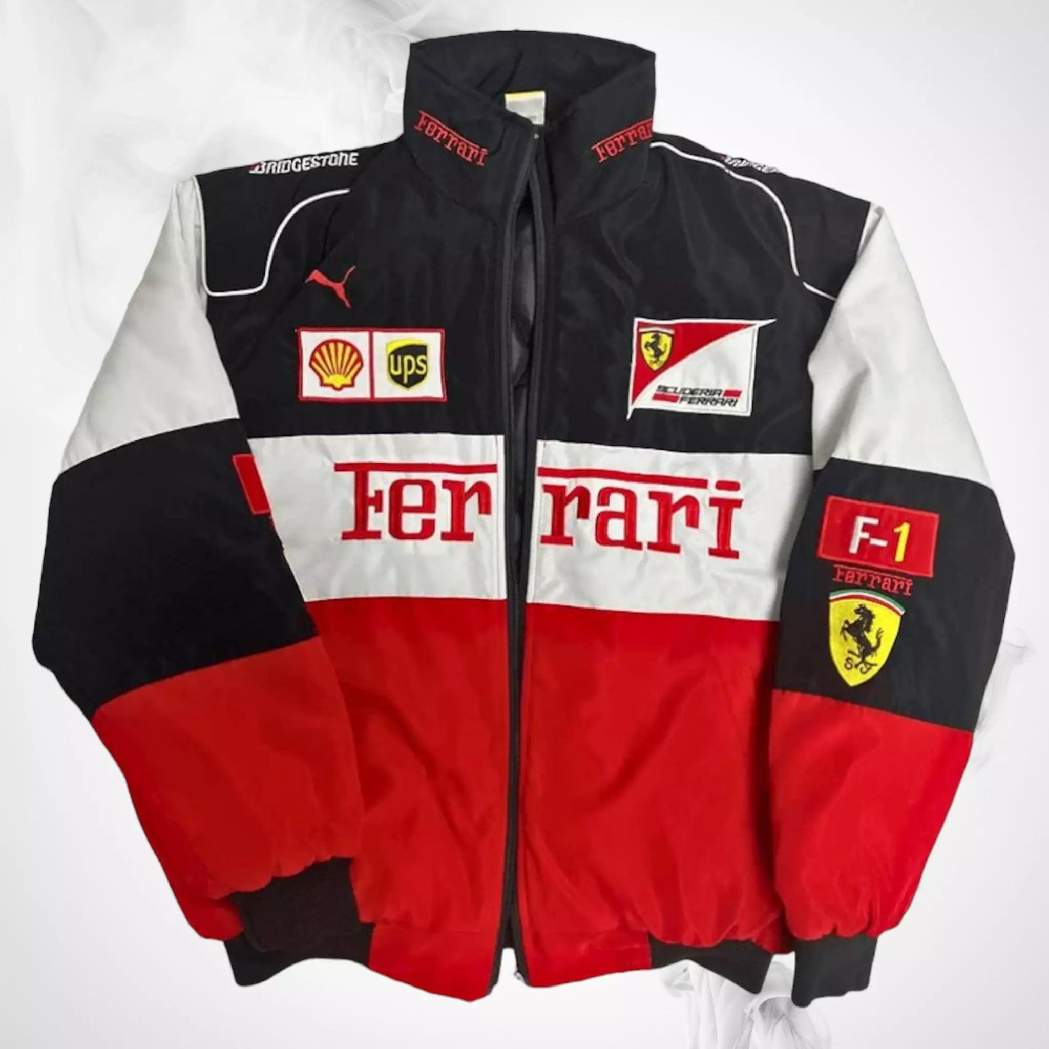 Vintage Ferrari Formula 1 Racing Jacket - Dash Racegear 