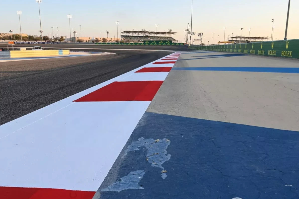 BAHRAIN DRAINS FILLED WITH CONCRETE FOR F1 RACE AFTER TESTING DISRUPTIONS