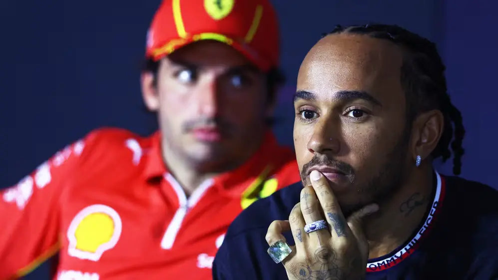 Sainz says ‘no hard feelings’ towards Hamilton claiming his Ferrari seat for 2025