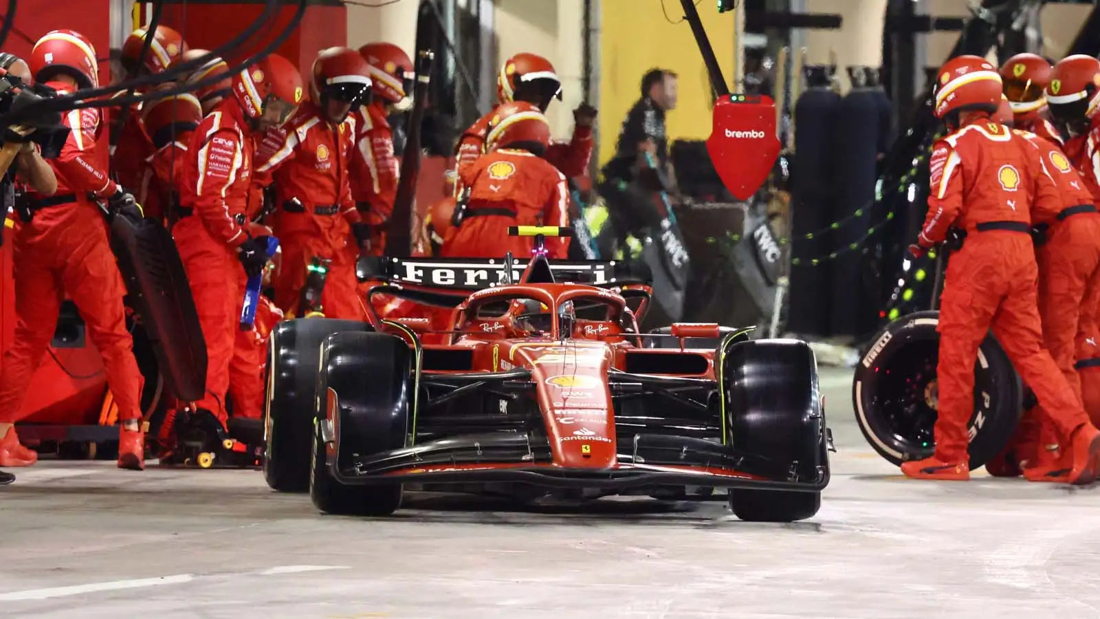 Fastest F1 pit stops: Ferrari kick off 2024 season with one-two in the pit lane