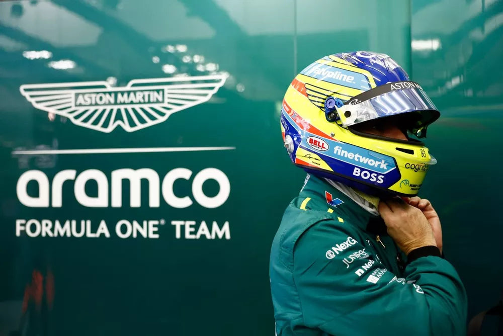 Aston Martin’s Fernando Alonso 2024