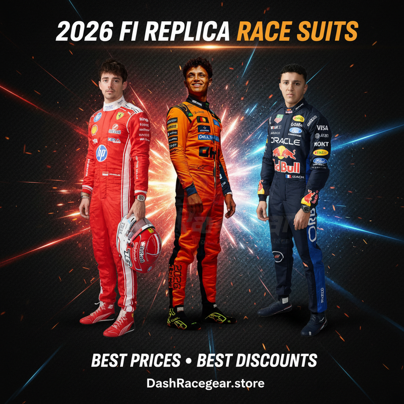 Leclerc, Norris & Hadjar — The 2026 F1 Suits Explained