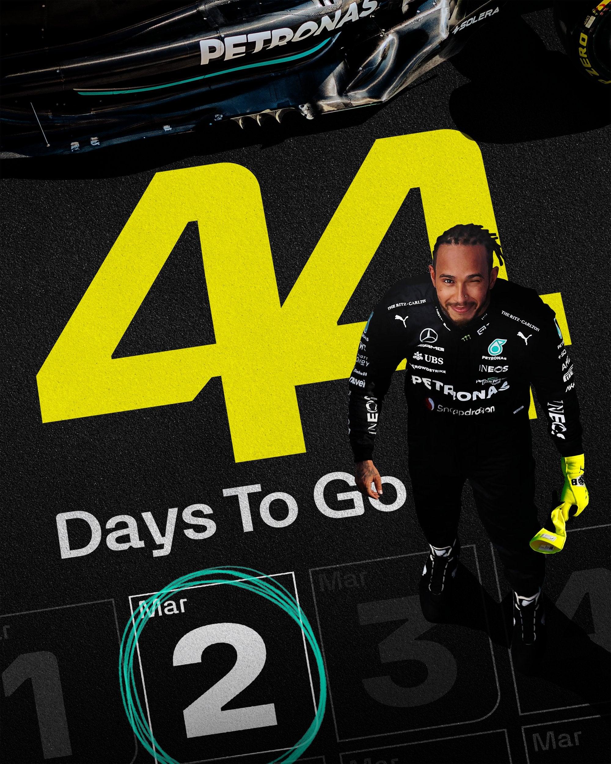 44 days until we're back racing 💛 - Dash Racegear 