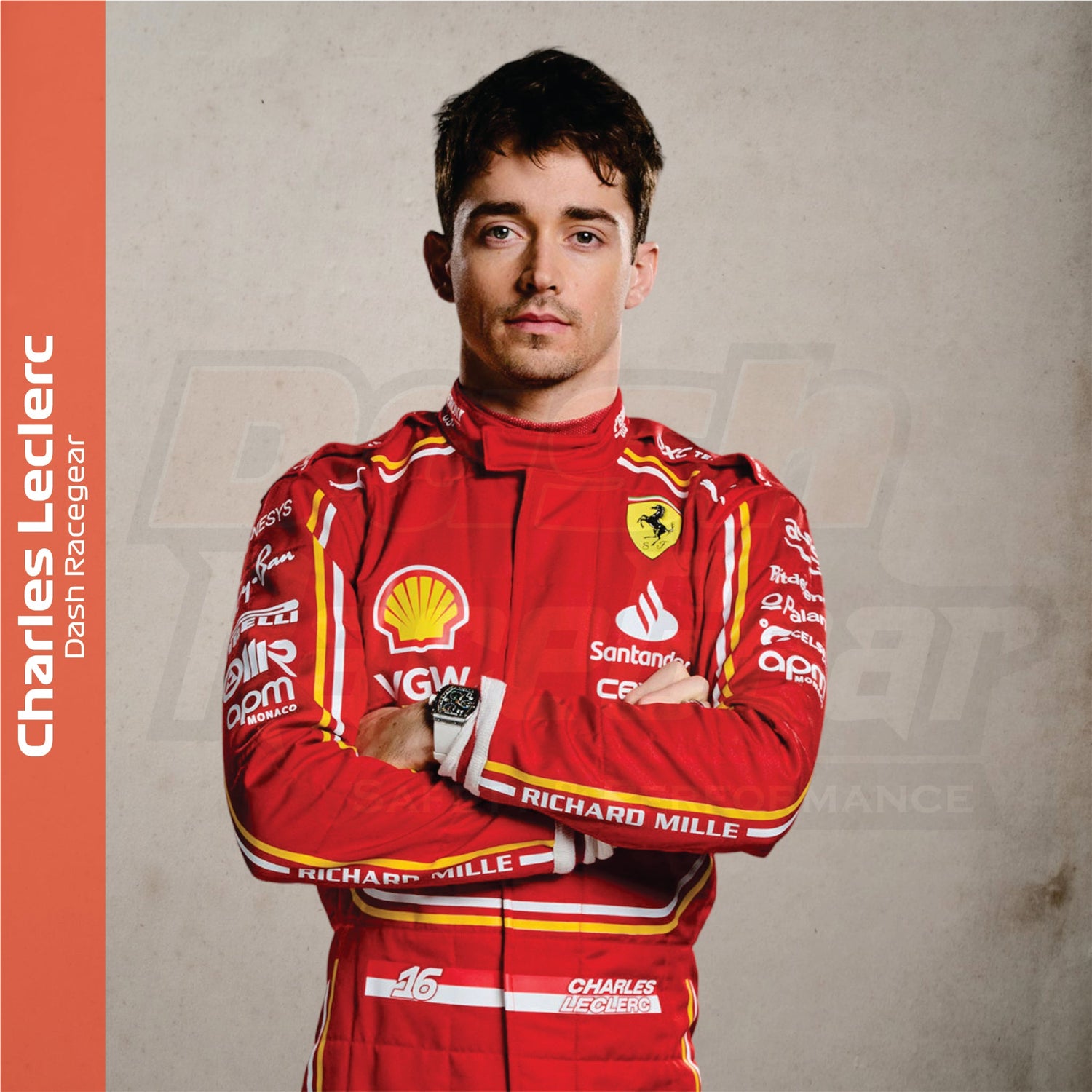Charles Leclerc - Dash Racegear