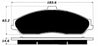 Porterfield Brake Pads for 2010 CHEVROLET CORVETTE - Dash Racegear