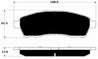 Porterfield Brake Pads for 2000 FORD F350 1 Ton 2WD DRW - Dash Racegear