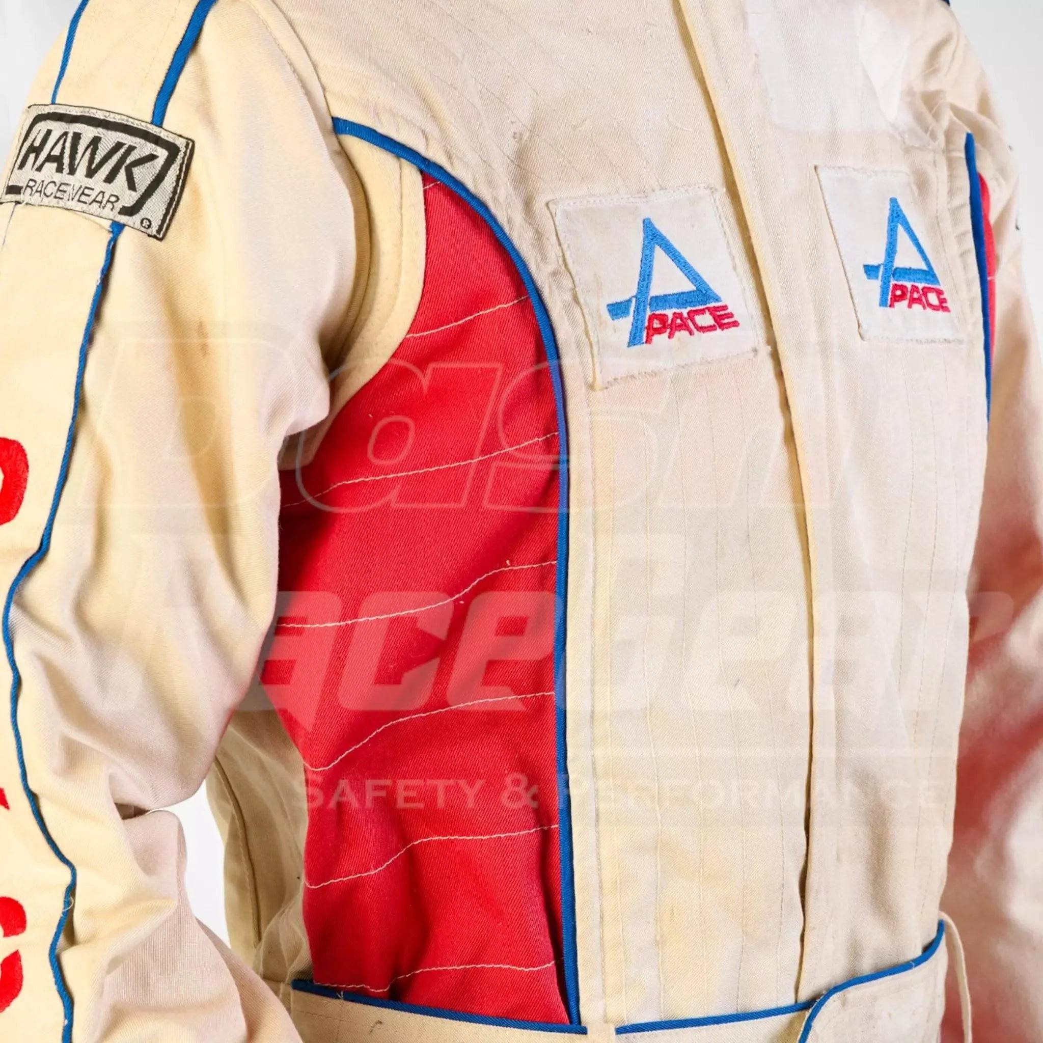 1980 March Racing Team A Pace Formula 3 NIGEL MANSELL’S Race Suit DASH RACEGEAR