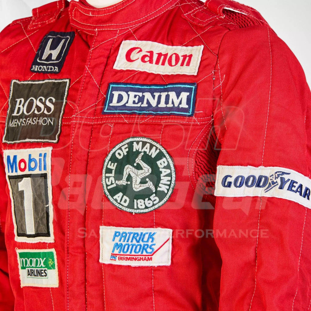 1985 Canon Williams Stand 21 Formula 1 NIGEL MANSELL’S Race Suit