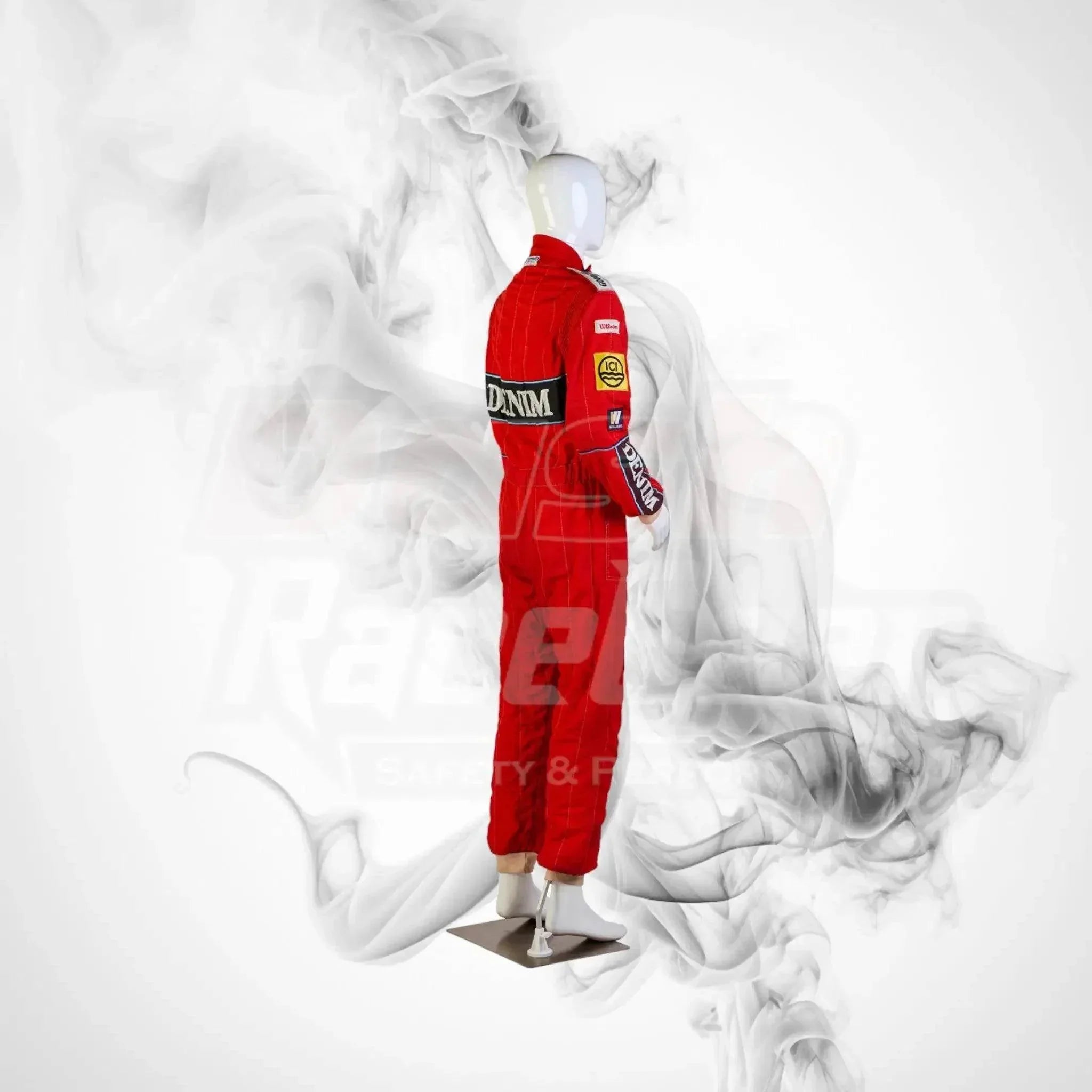 1986 Canon Williams Stand 21 Formula 1 NIGEL MANSELL’S Race Suit DASH RACEGEAR