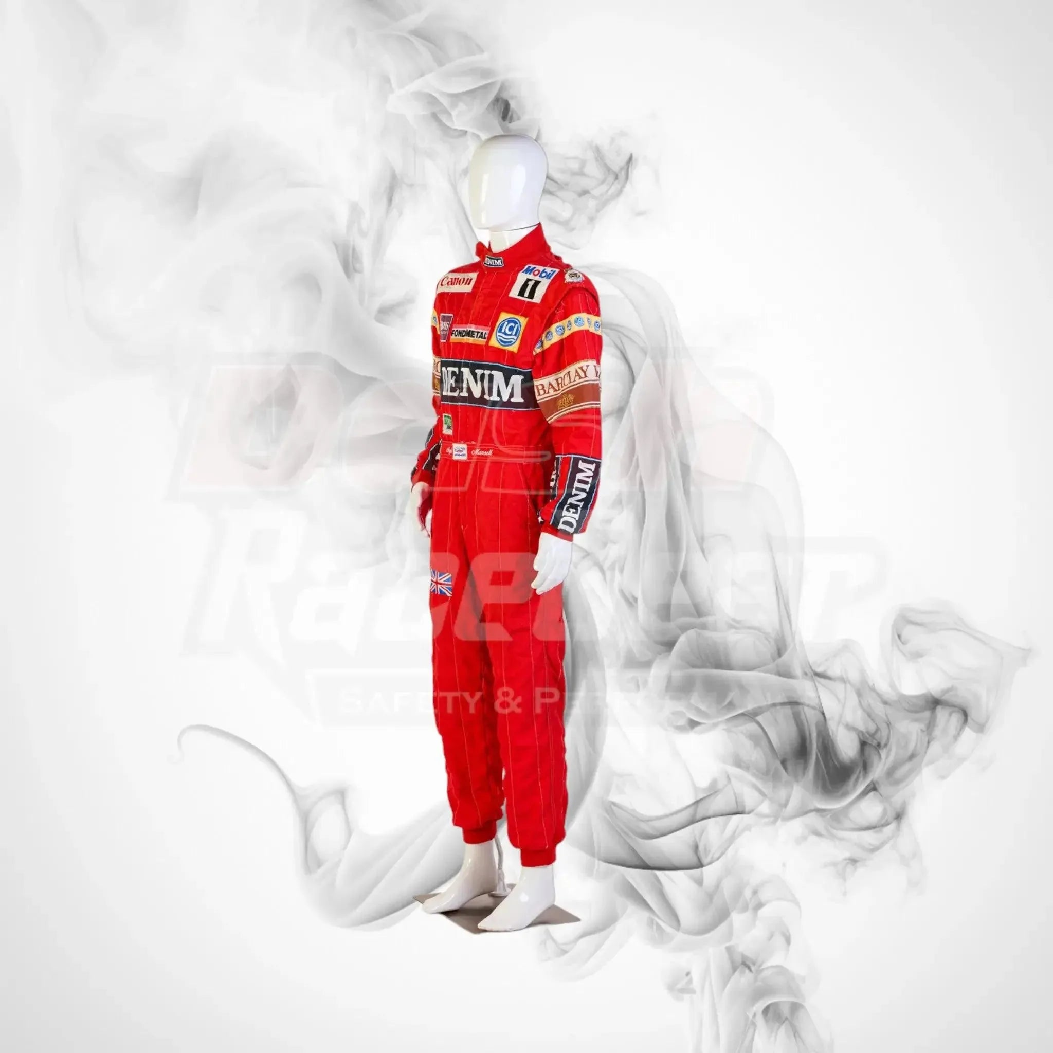1988 Canon Williams Stand 21 Formula 1 NIGEL MANSELL’S Race Suit - Dash Racewear