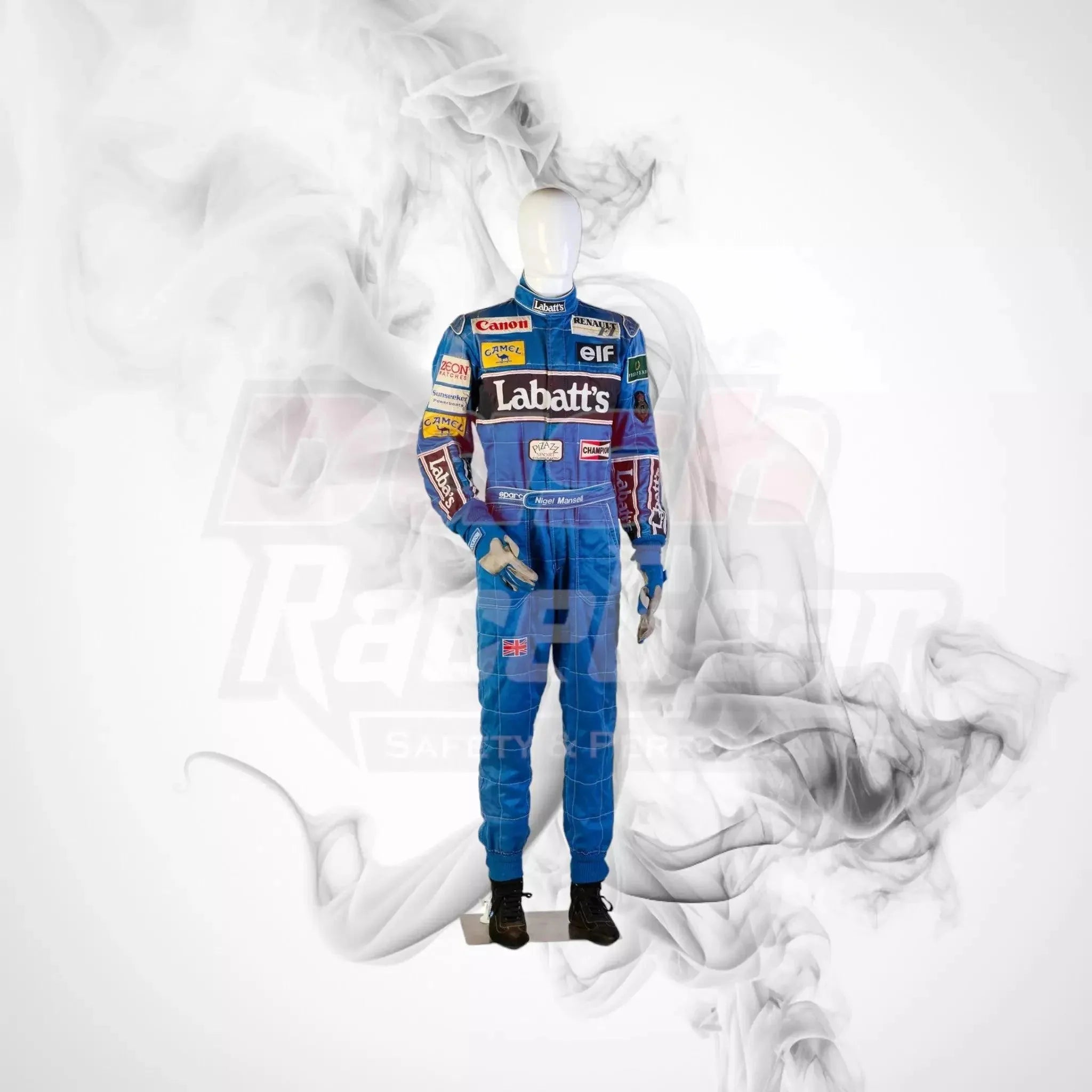 1992 Canon Williams Renault Sparco Formula 1 NIGEL MANSELL’S Race Suit - Dash Racewear