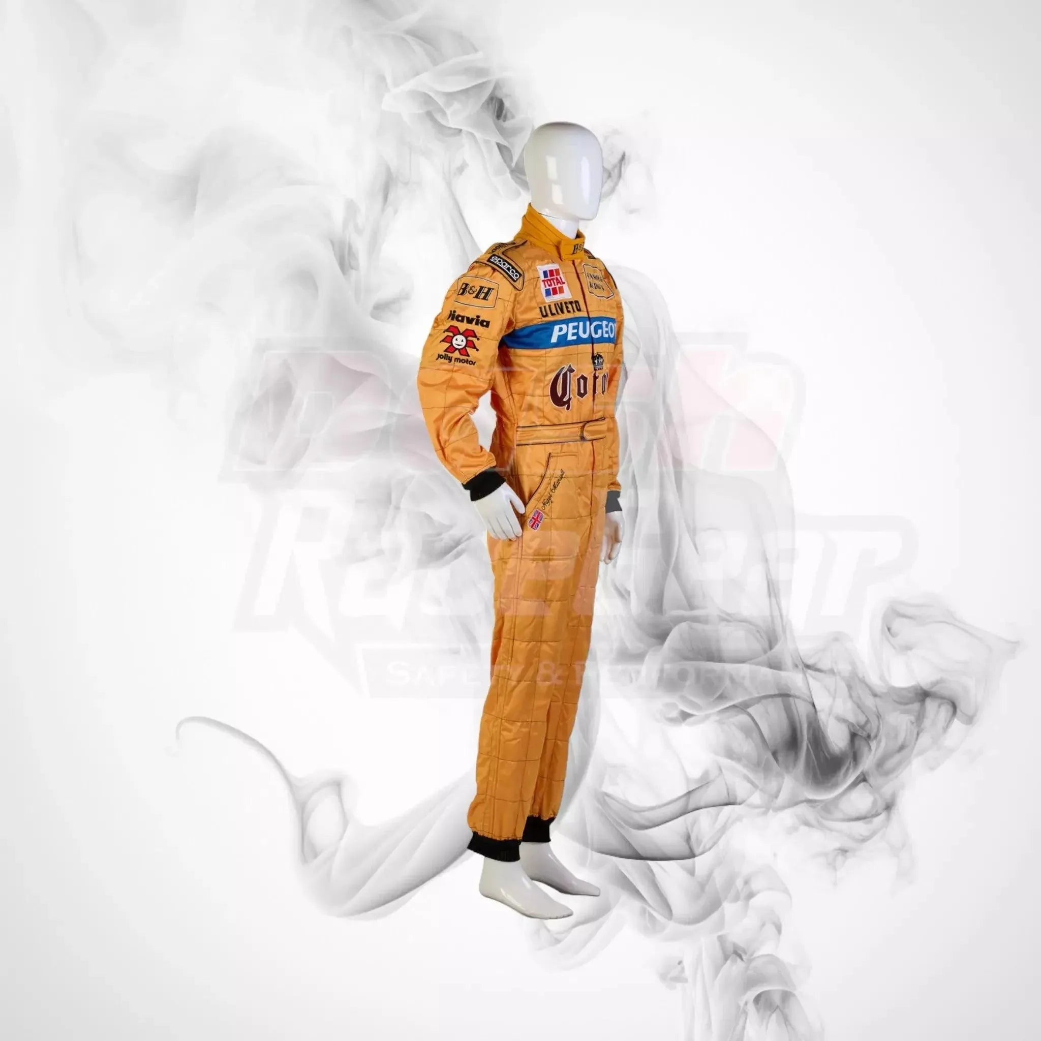 1996 Jordan Peugeot Benson & Hedges Sparco Formula 1 NIGEL MANSELL’S Race Suit - Dash Racewear