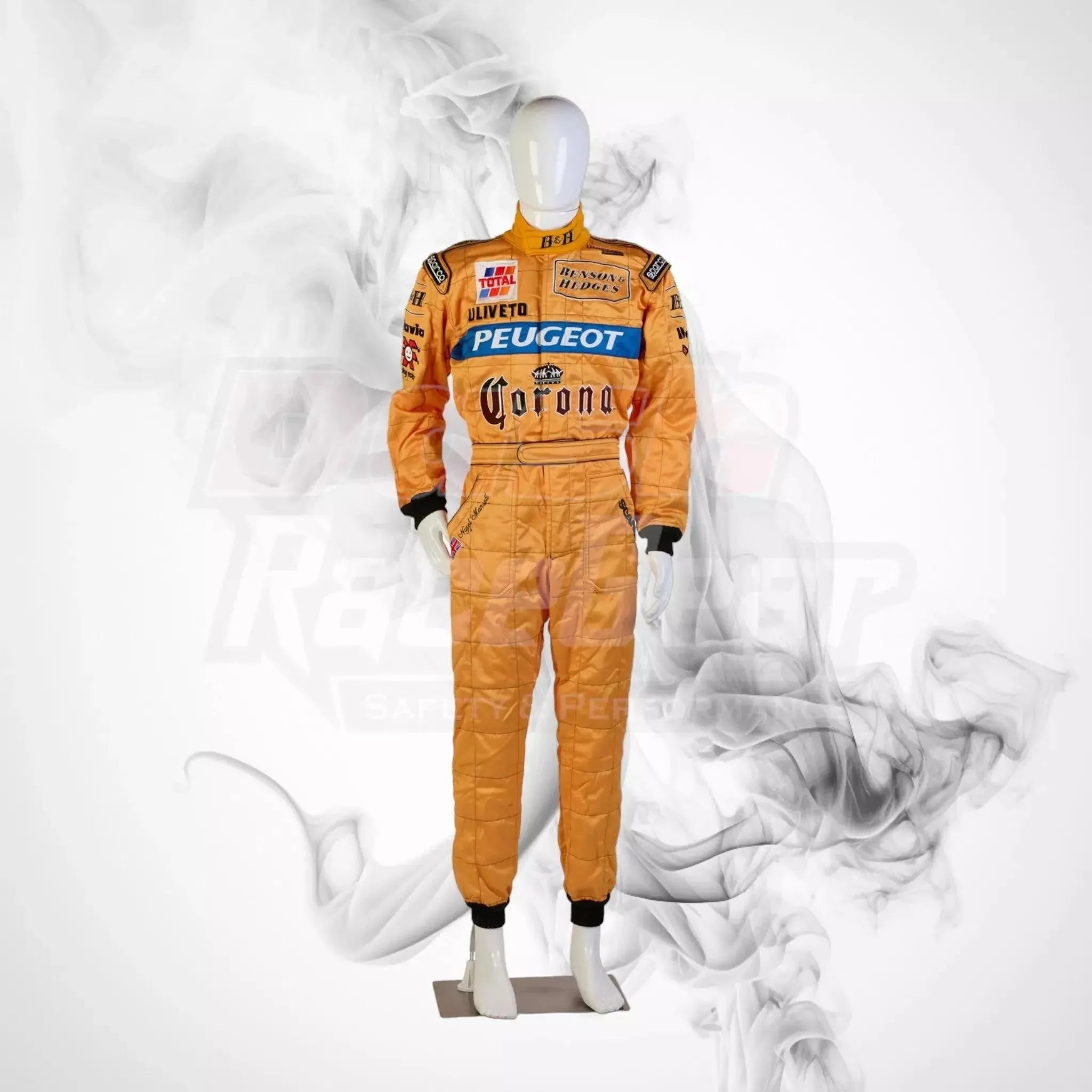 1996 Jordan Peugeot Benson & Hedges Sparco Formula 1 NIGEL MANSELL’S Race Suit - Dash Racewear